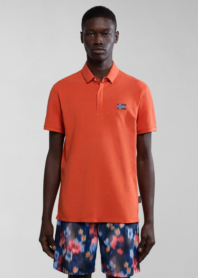 Napapijri Polos Ebea 2 - orange burnt