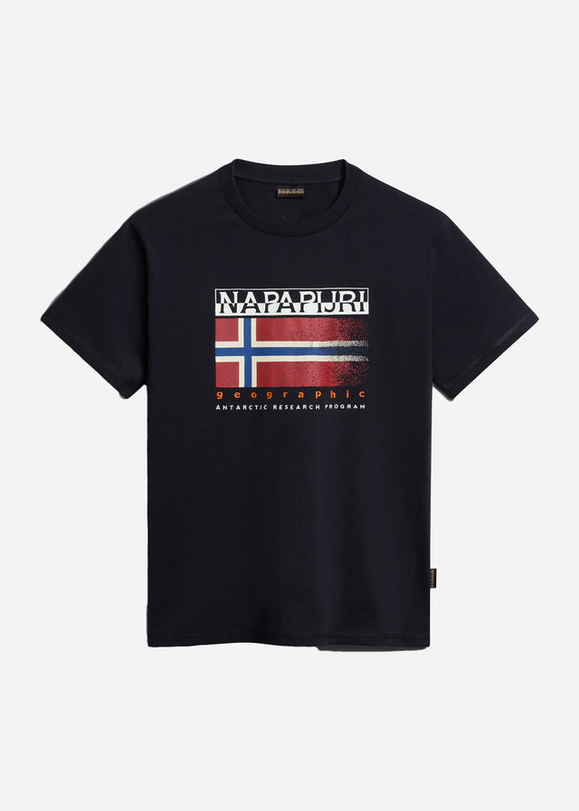 Napapijri T-shirts Kreis t-shirt - black