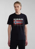 Napapijri T-shirts Kreis t-shirt - black