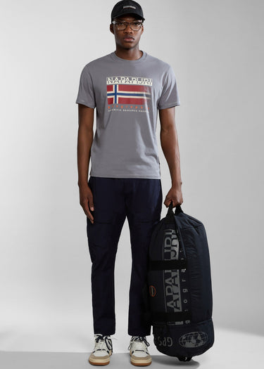 Napapijri T-shirts Kreis t-shirt - grey owl