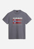 Napapijri T-shirts Kreis t-shirt - grey owl