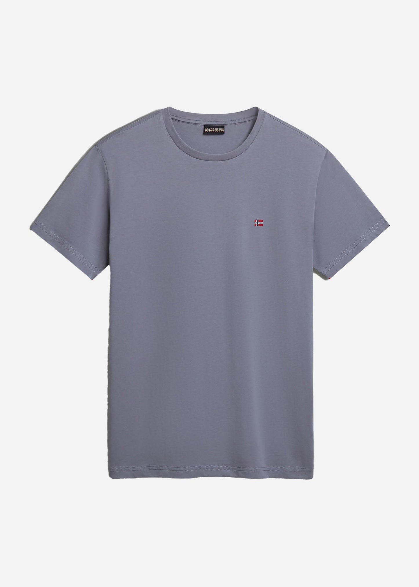 Napapijri T-shirts Salis ss sum t-shirt - grey owl