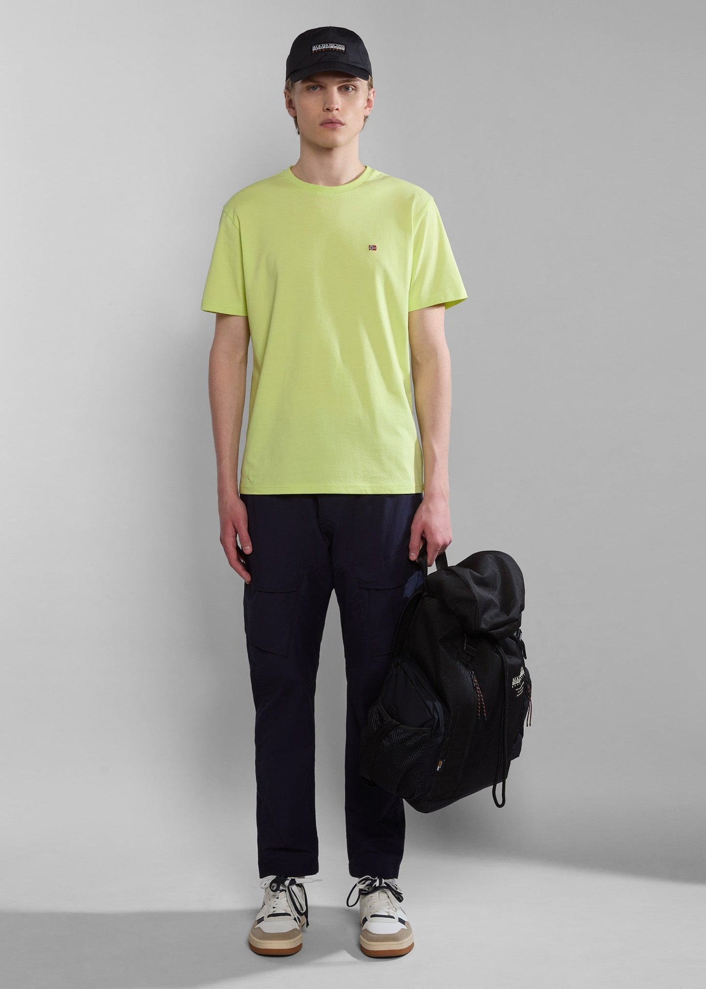 Napapijri T-shirts Salis ss sum t-shirt - yellow sunny