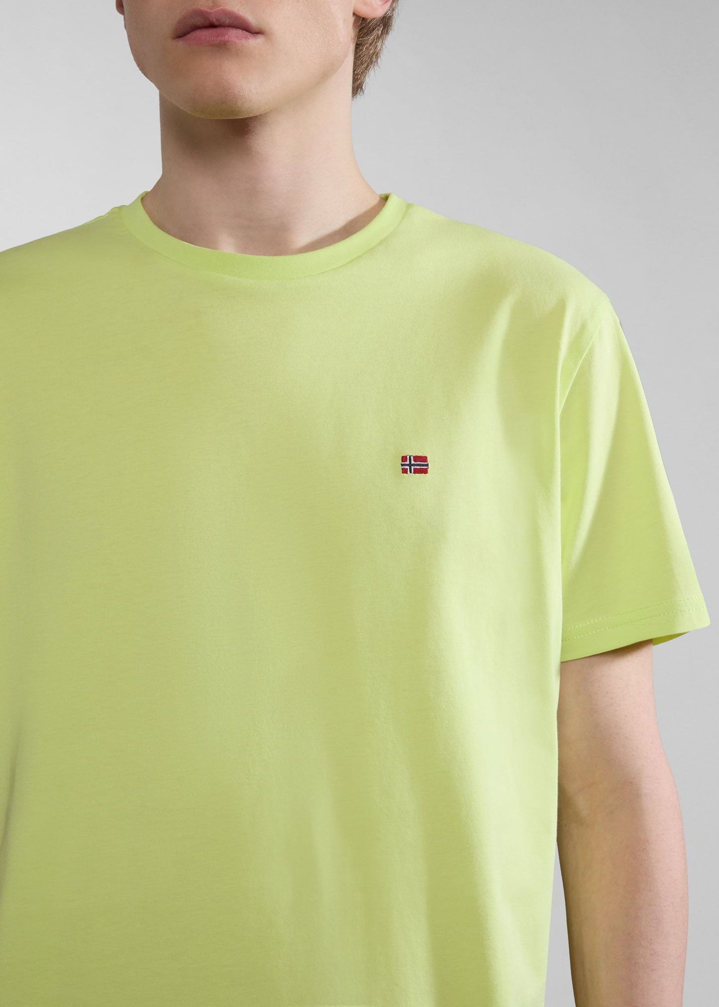 Napapijri T-shirts Salis ss sum t-shirt - yellow sunny