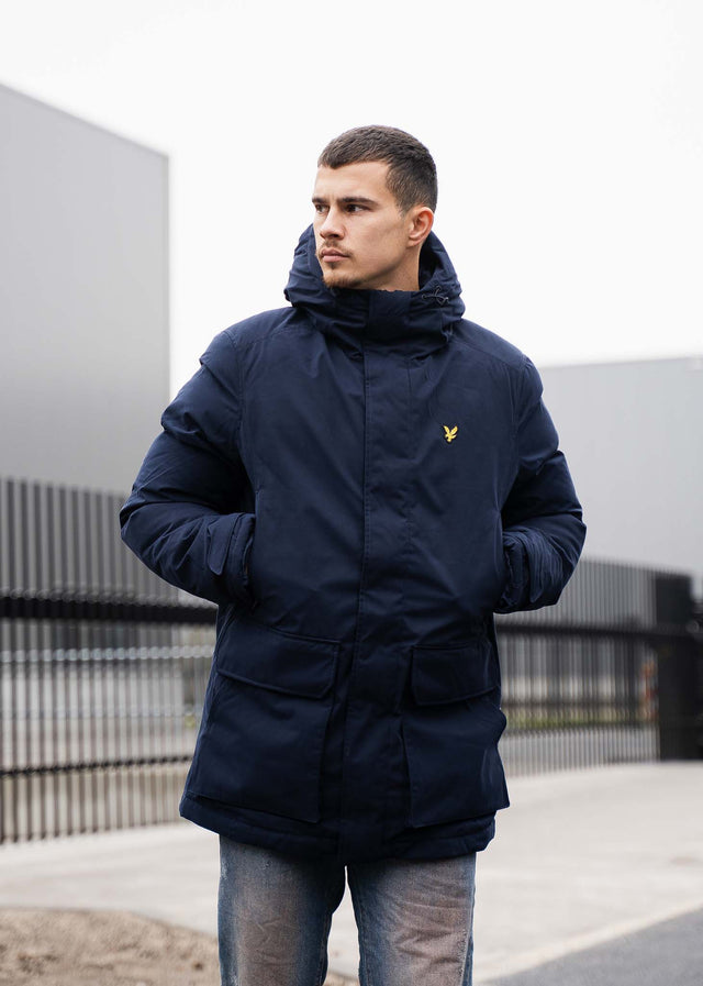Lyle & Scott Jassen Membrane parka - dark navy