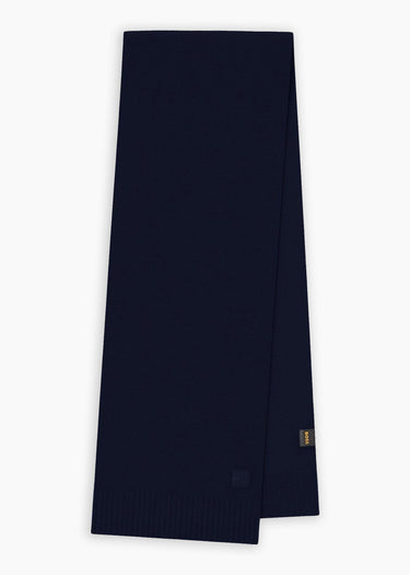 Hugo Boss Sjaals Akaio r scarf - dark blue