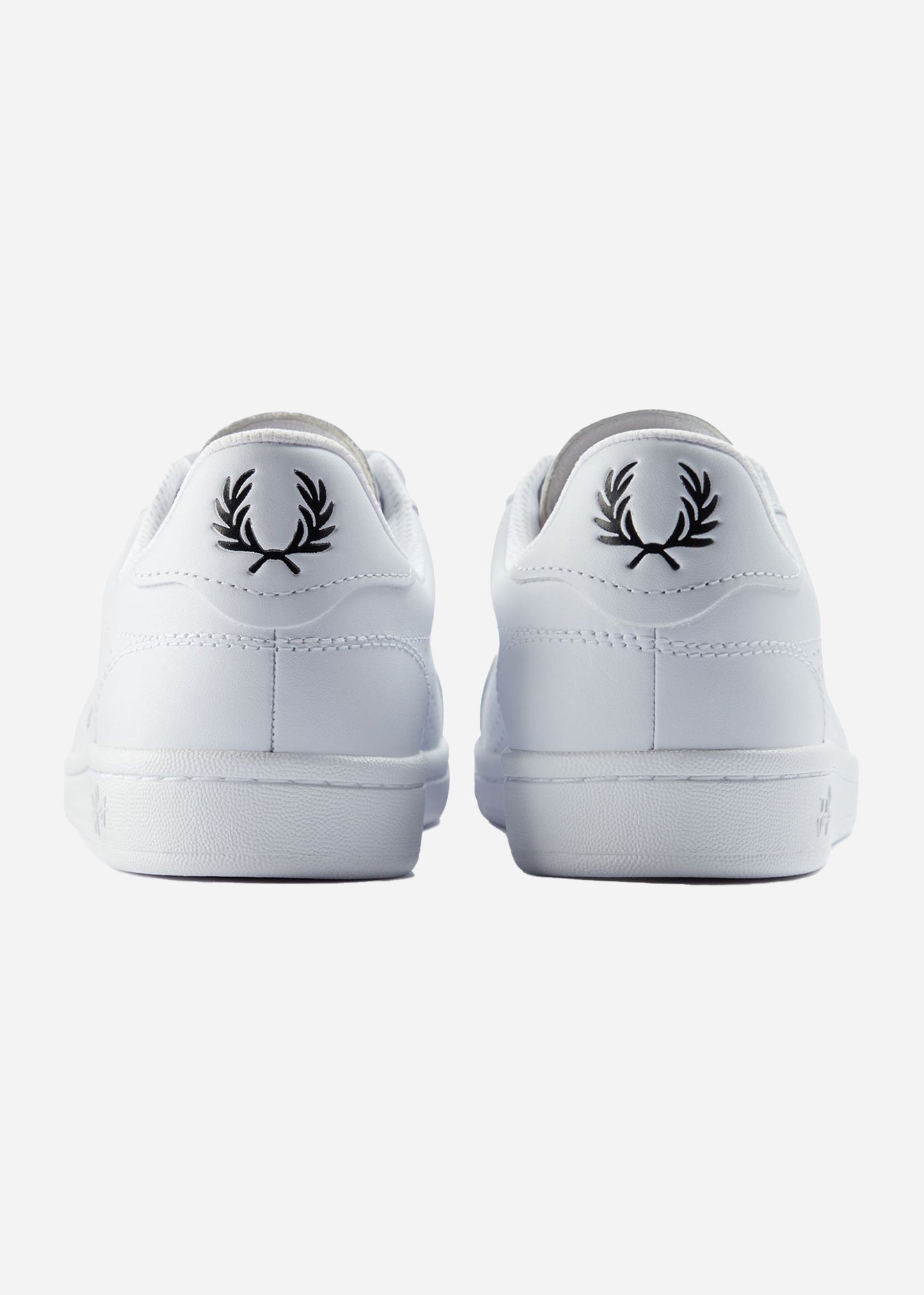 Fred Perry Schoenen B721 perf leather branded - white black