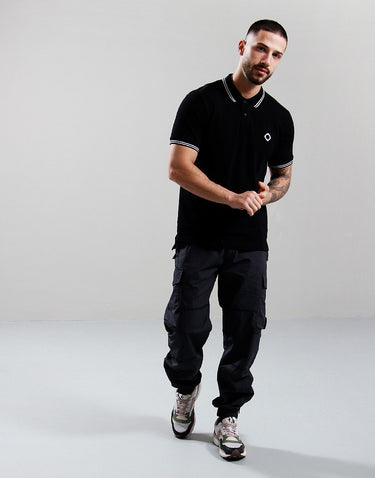 MA.Strum Polo's  Double tipped polo - black