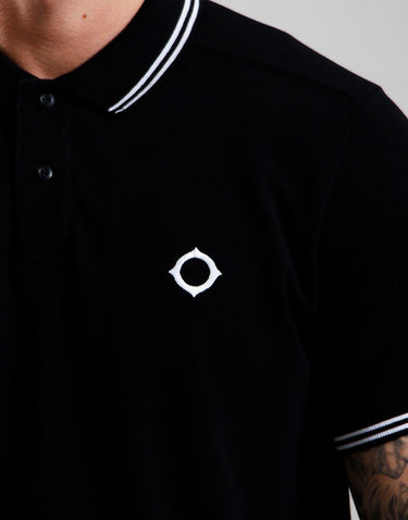 MA.Strum Polo's  Double tipped polo - black