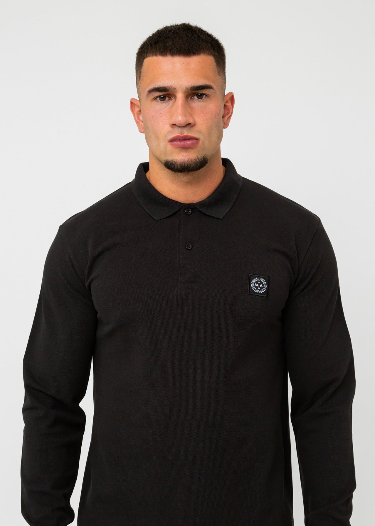 Marshall Artist Longsleeve Polo's Siren ls polo - black