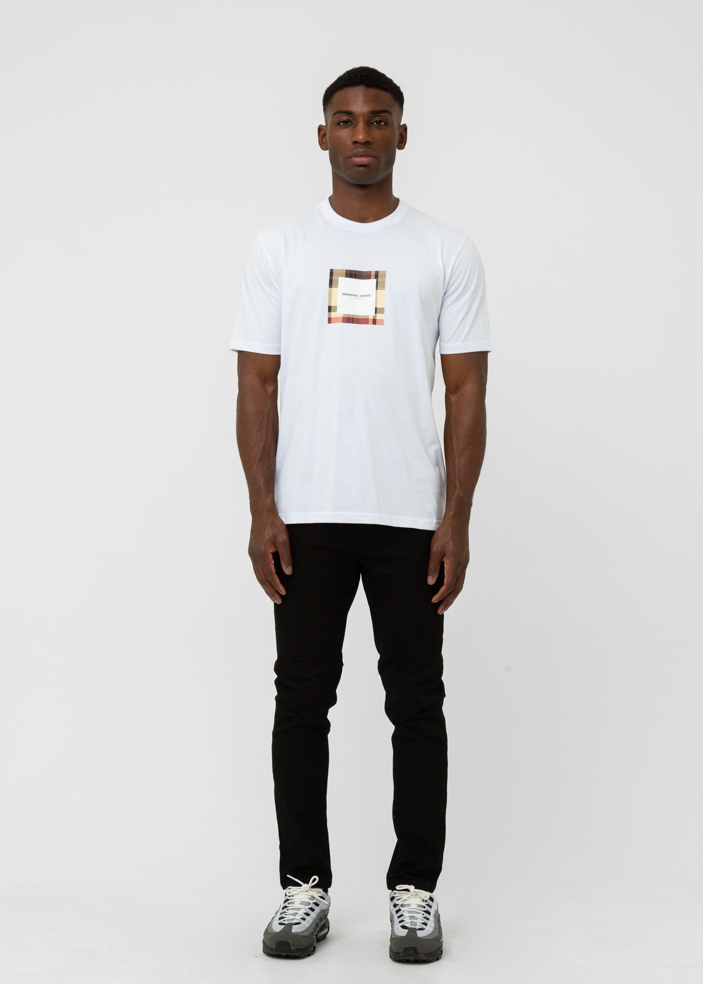 Marshall Artist T-shirts UK ism box logo t-shirt - white
