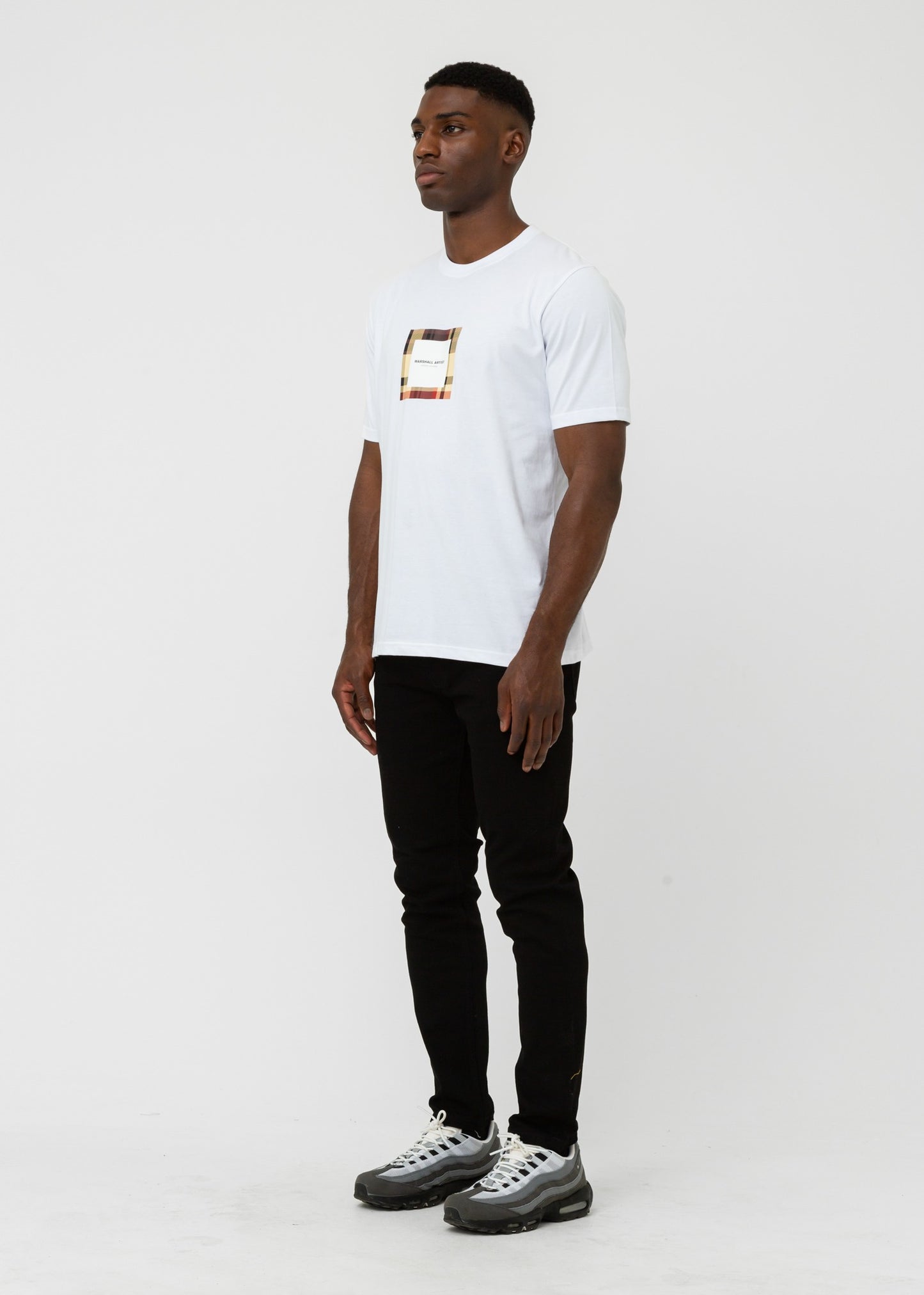 Marshall Artist T-shirts UK ism box logo t-shirt - white