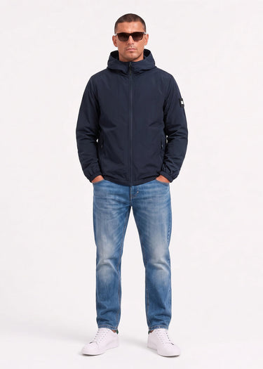 Weekend Offender Jassen Technician fleece jacket - navy