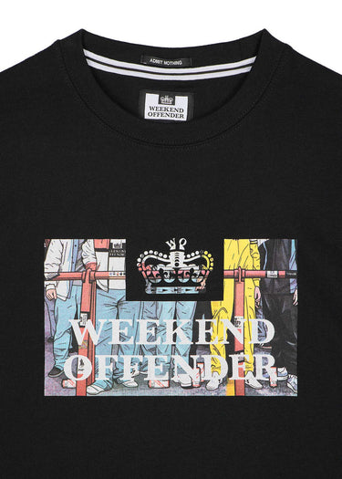 Weekend Offender T-shirts Bissel - black