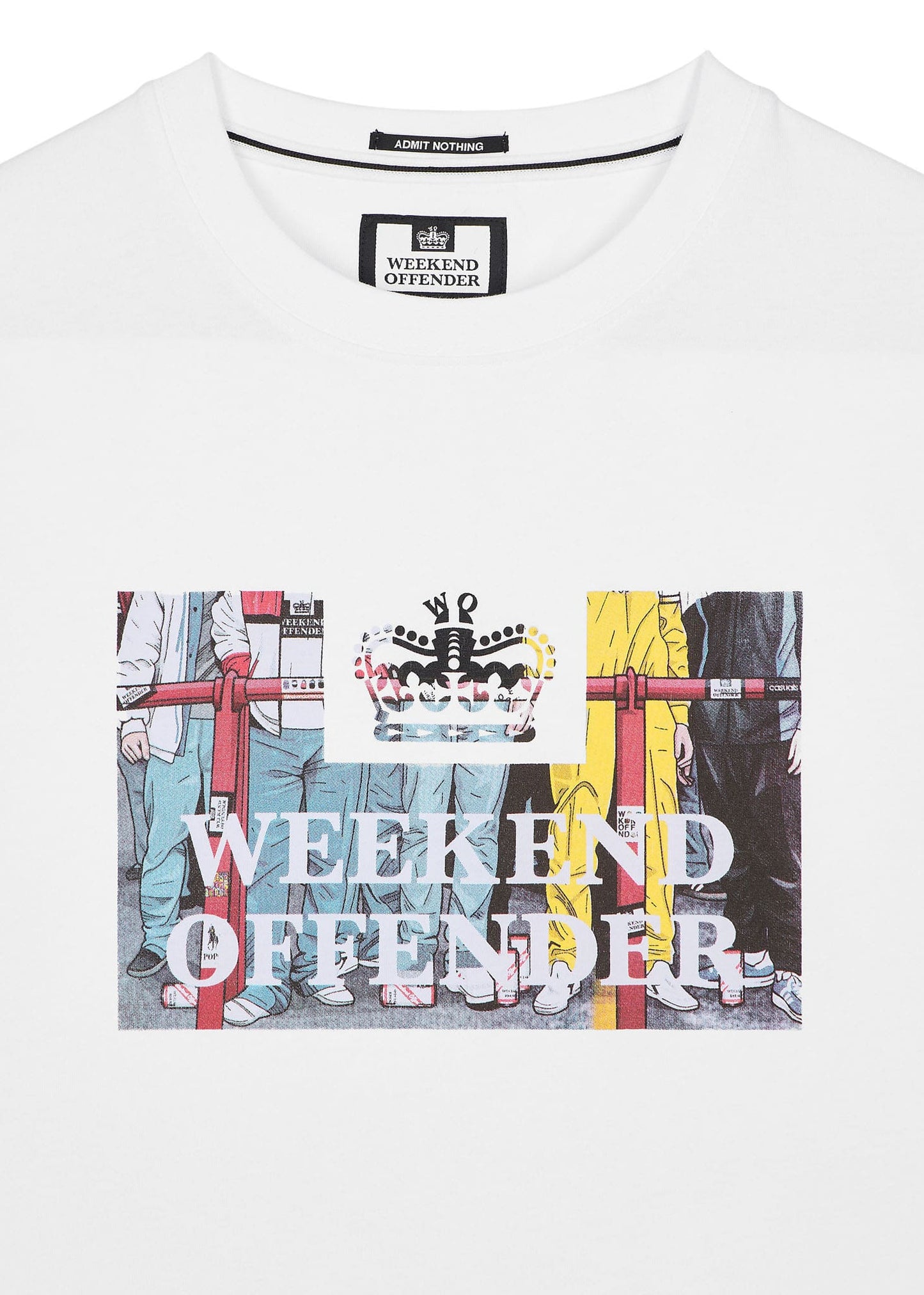 Weekend Offender T-shirts Bissel - white
