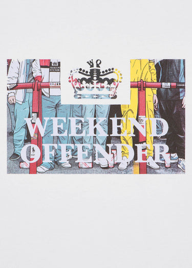 Weekend Offender T-shirts Bissel - white