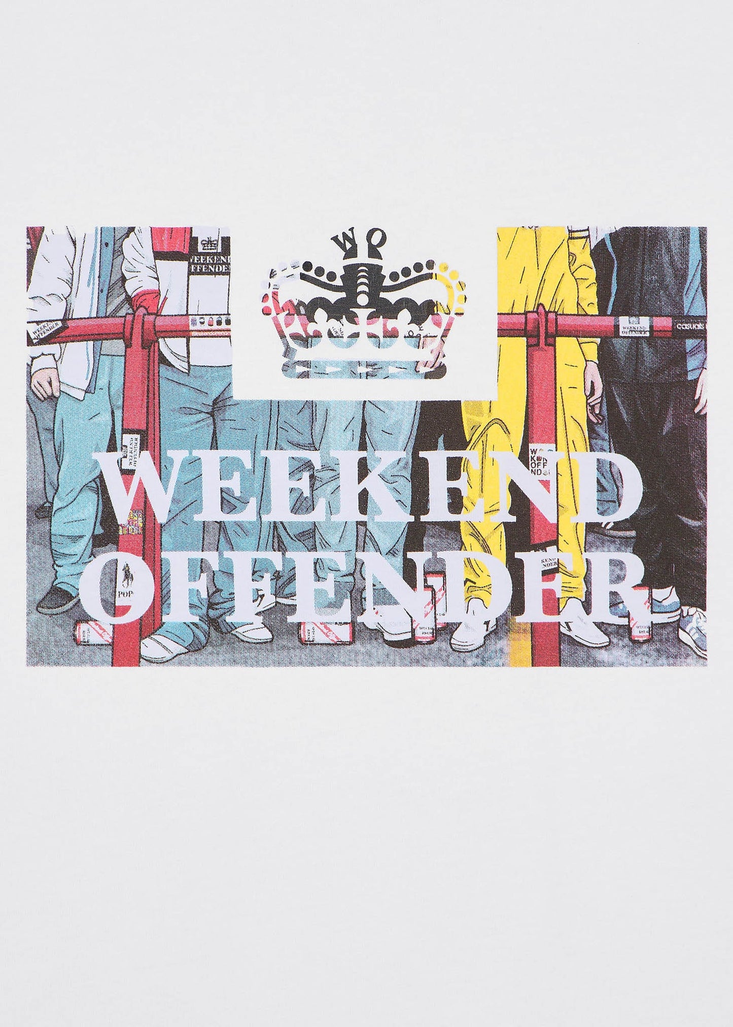 Weekend Offender T-shirts Bissel - white