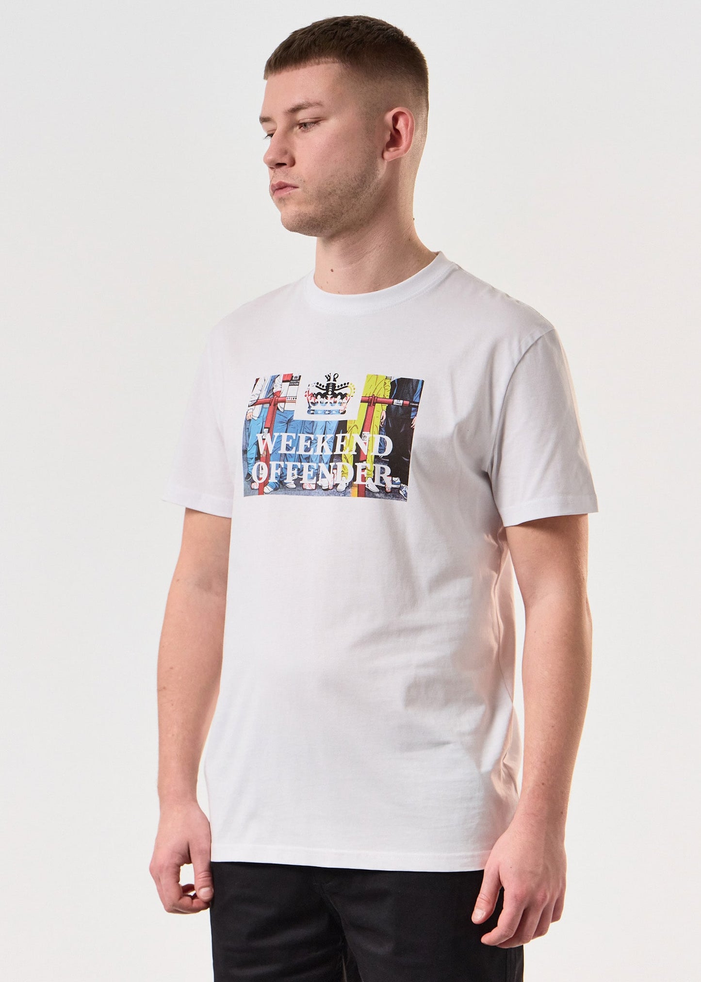 Weekend Offender T-shirts Bissel - white