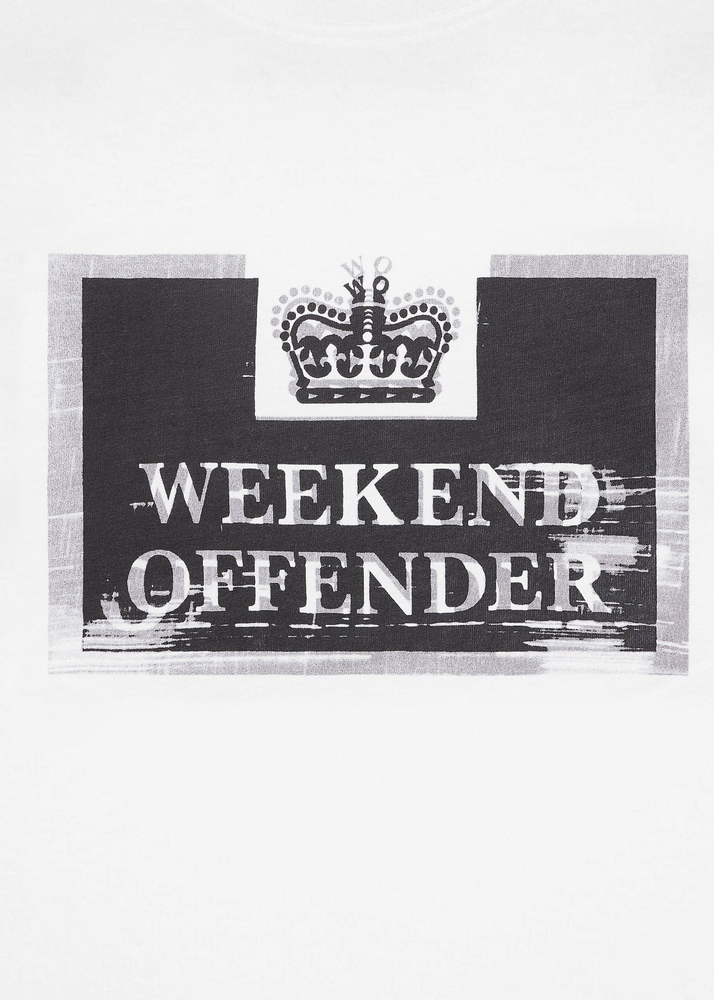 Weekend Offender T-shirts Bonpensiero - white