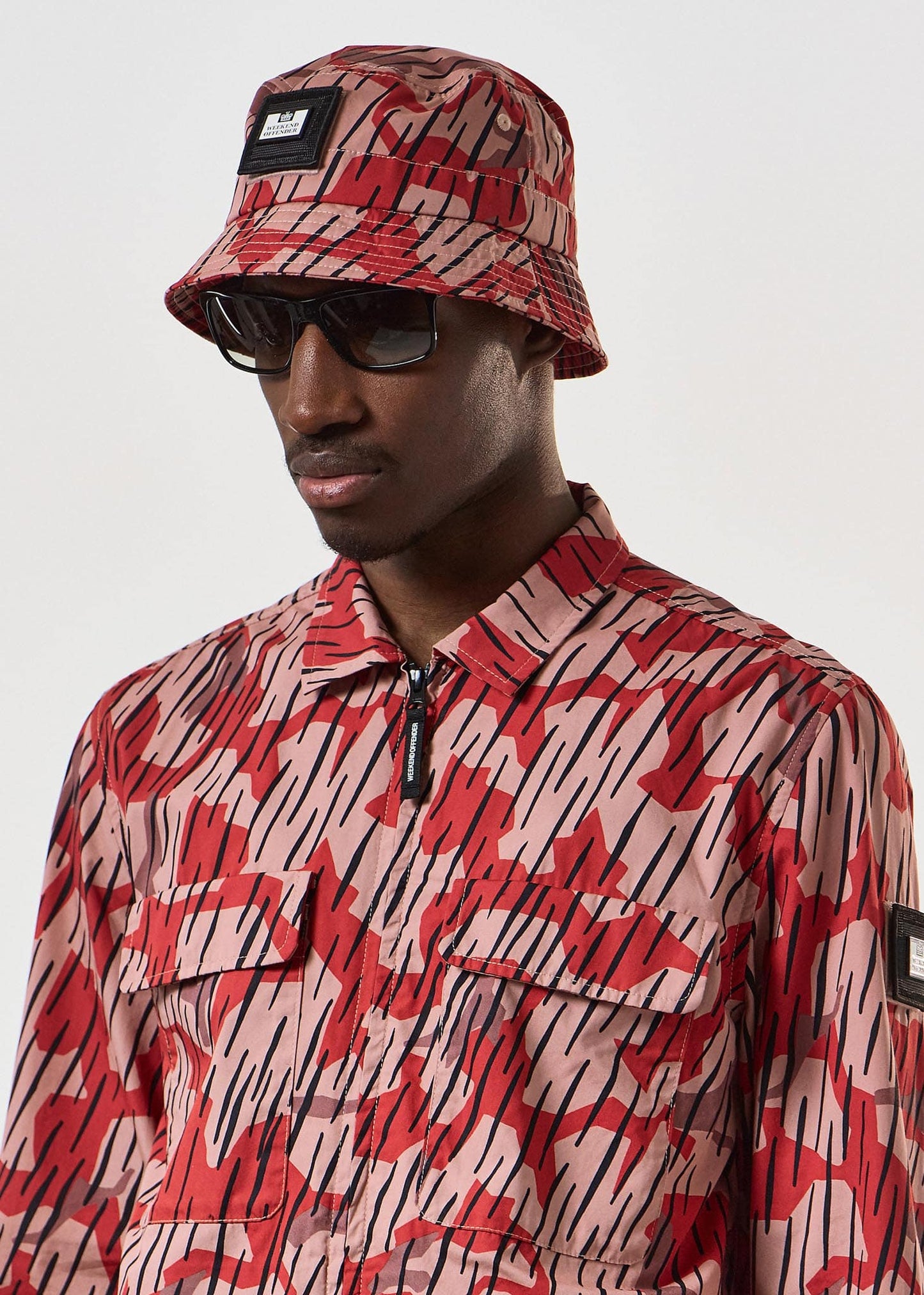 Weekend Offender Bucket Hats Choroni camo - blaze rain camo