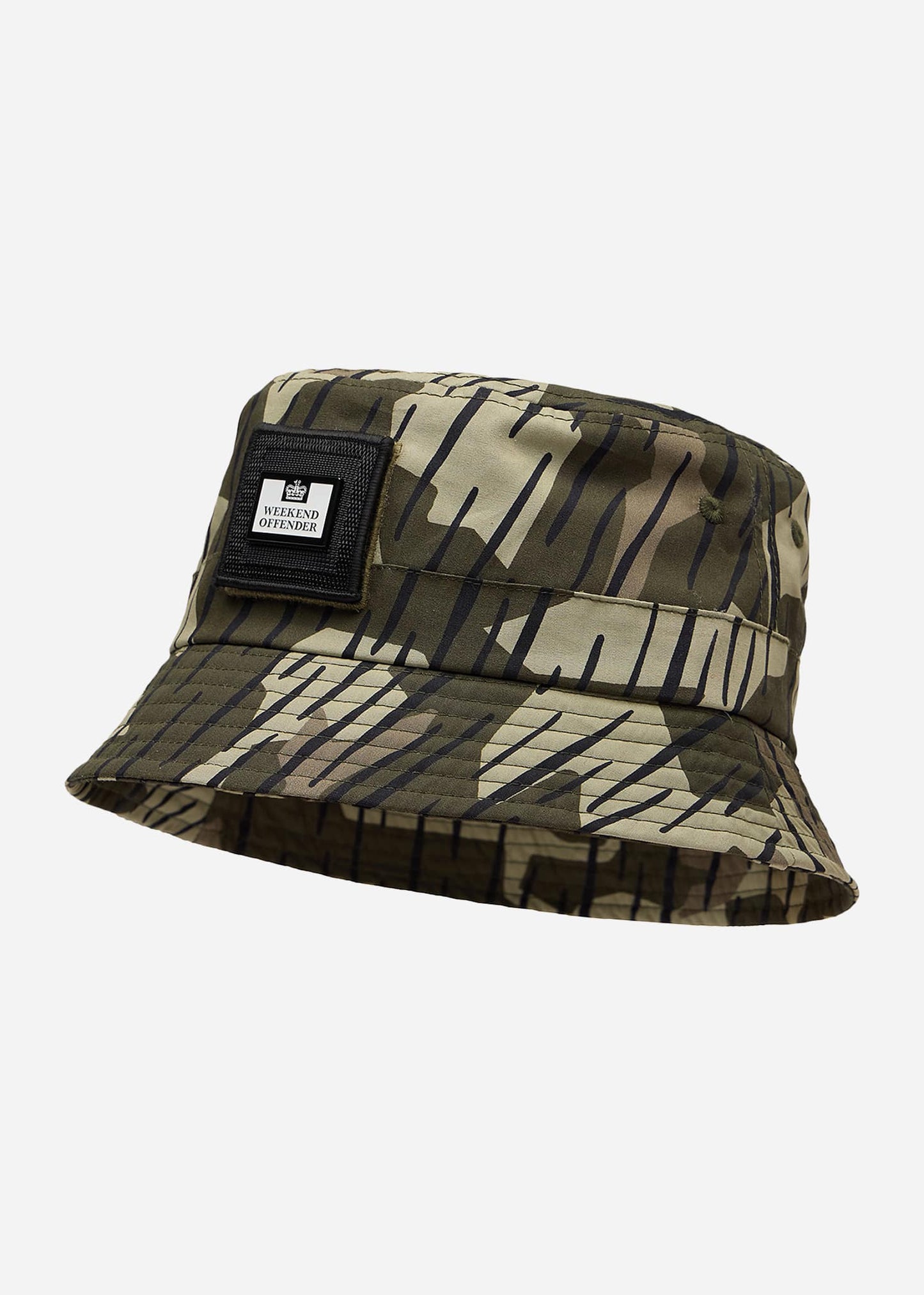 Weekend Offender Bucket Hats Choroni camo - castle green rain camo