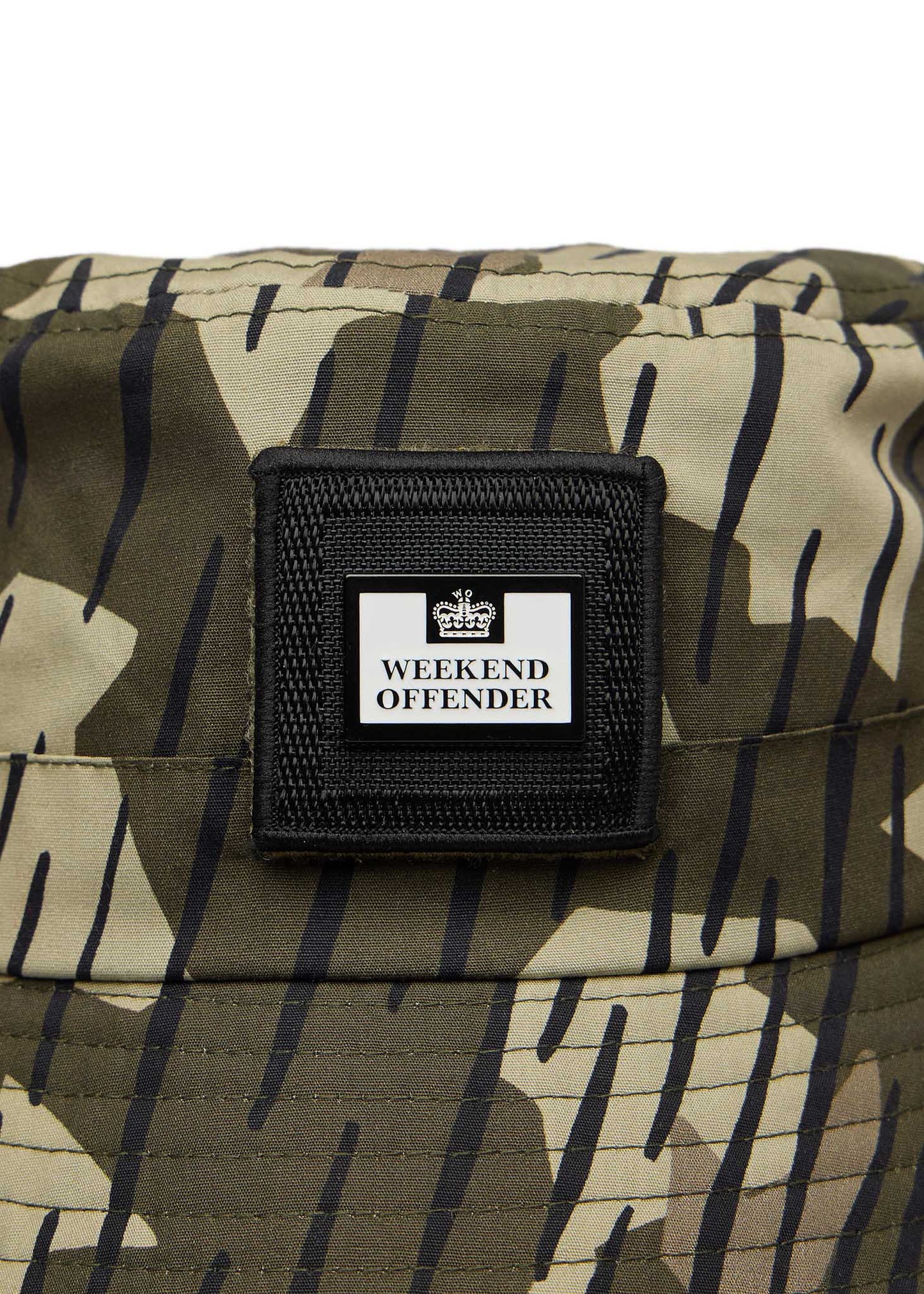 Weekend Offender Bucket Hats Choroni camo - castle green rain camo