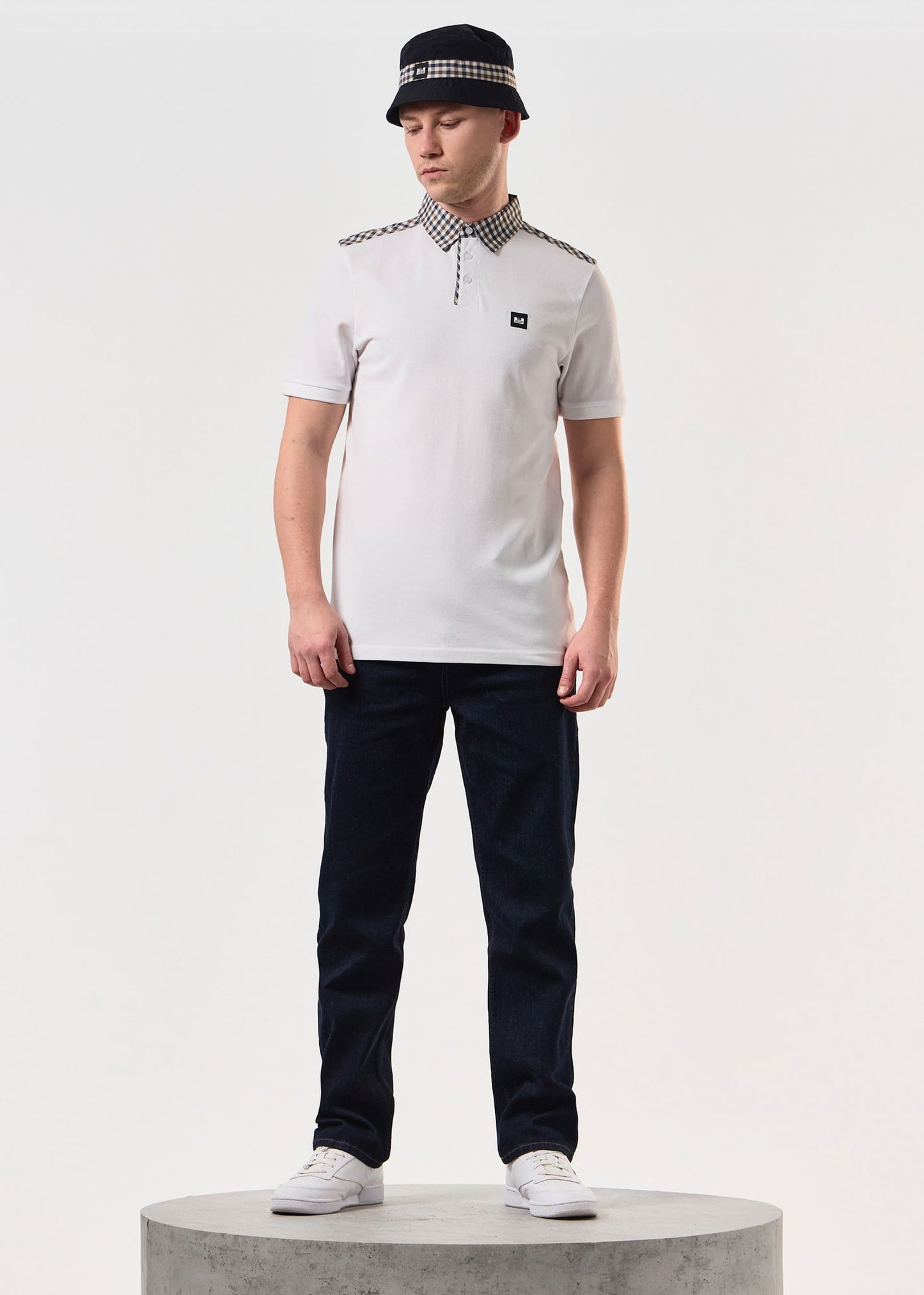 Weekend Offender Polo's Costa - white