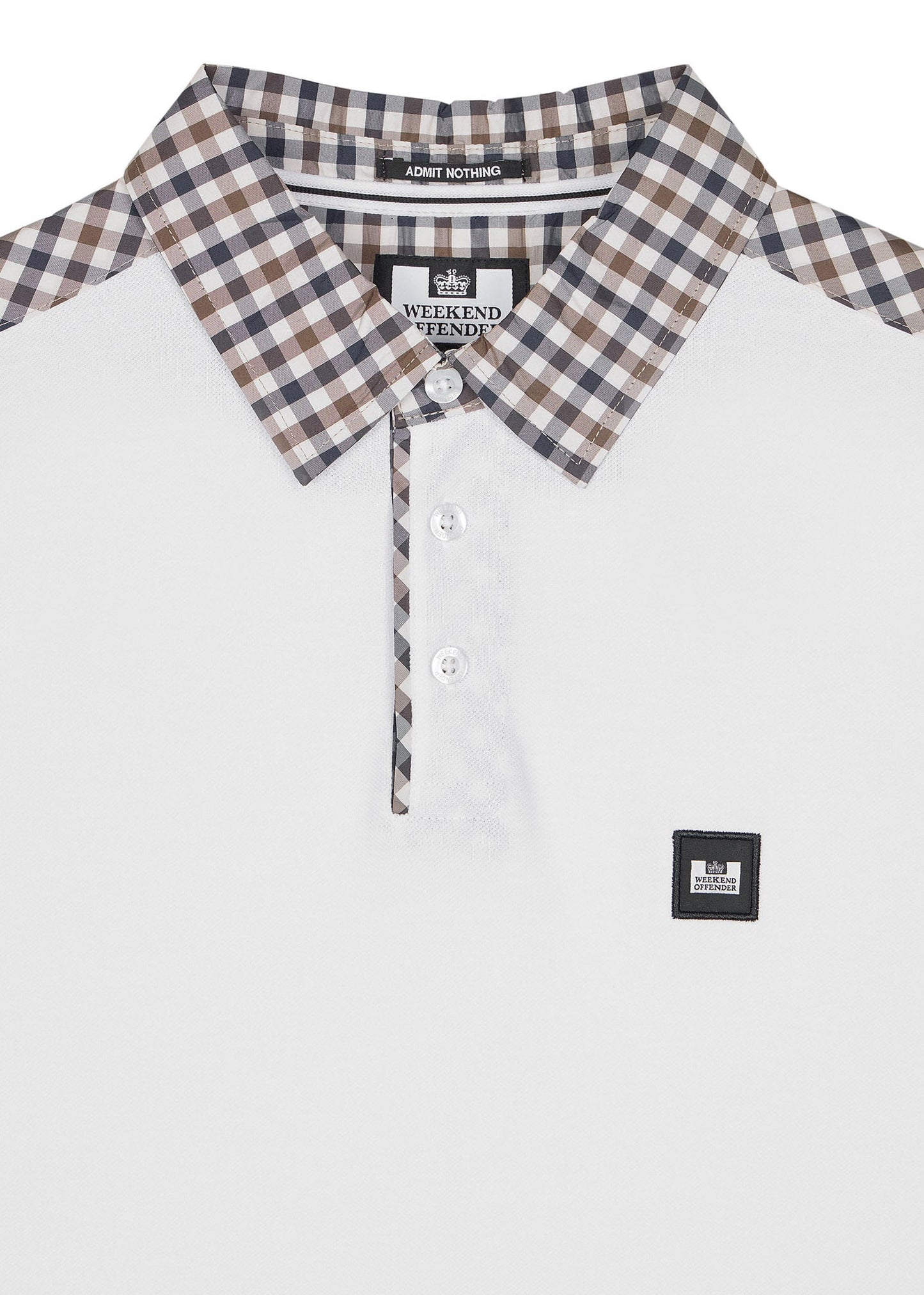 Weekend Offender Polo's Costa - white