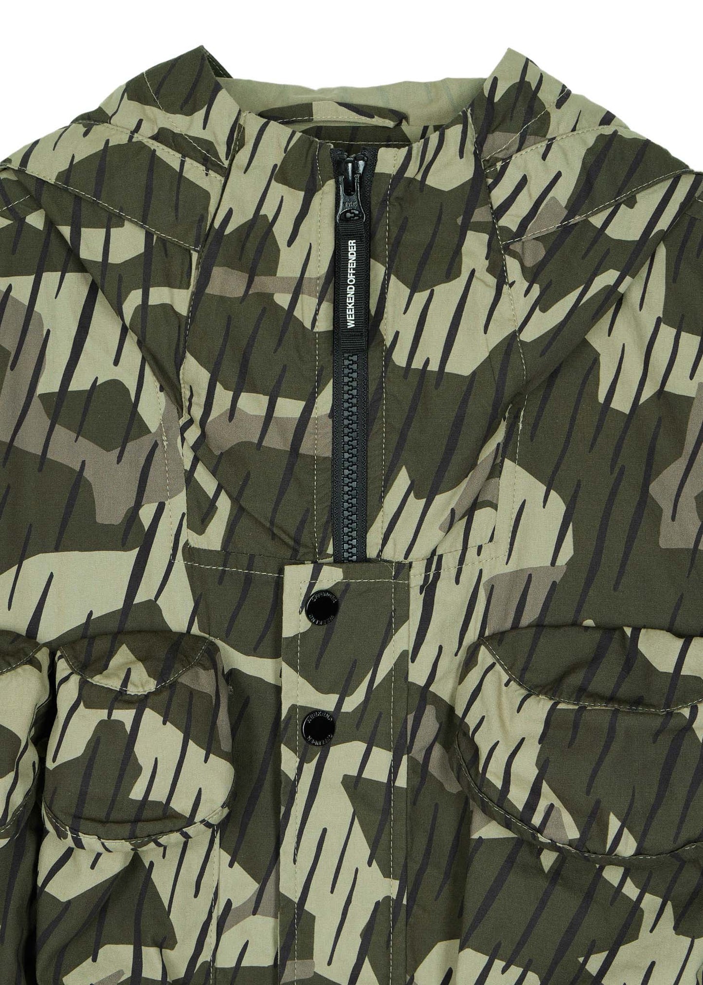Weekend Offender Jassen Cotoca camo - castle green rain camo