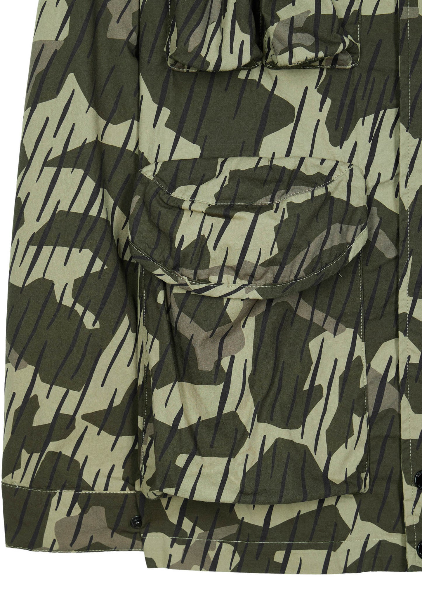 Weekend Offender Jassen Cotoca camo - castle green rain camo