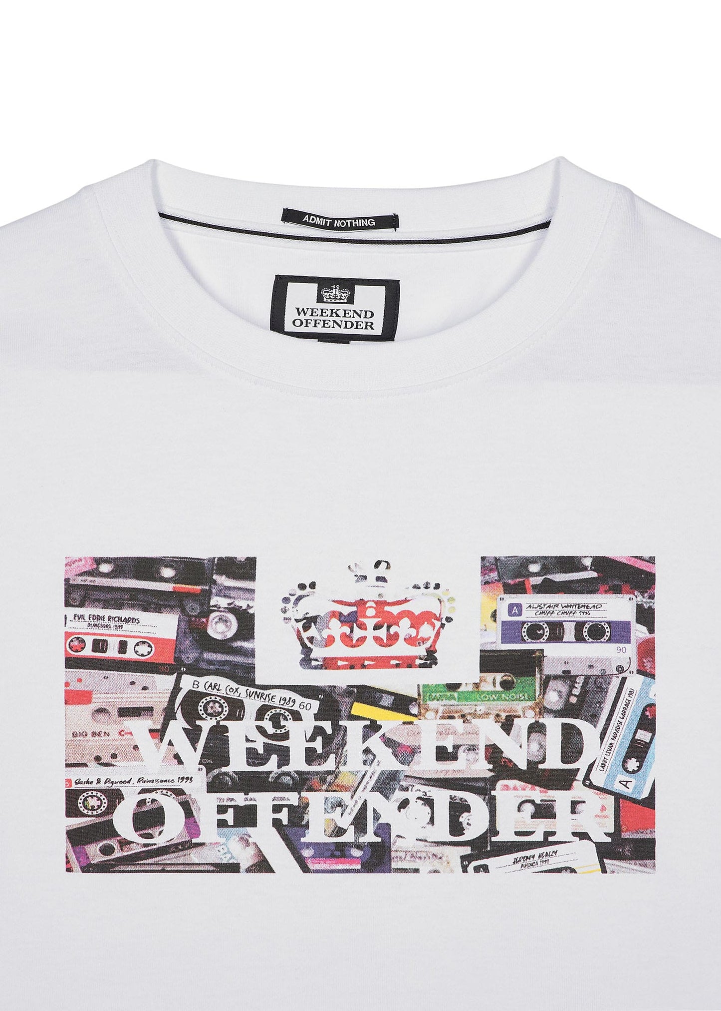 Weekend Offender T-shirts Keyte - white