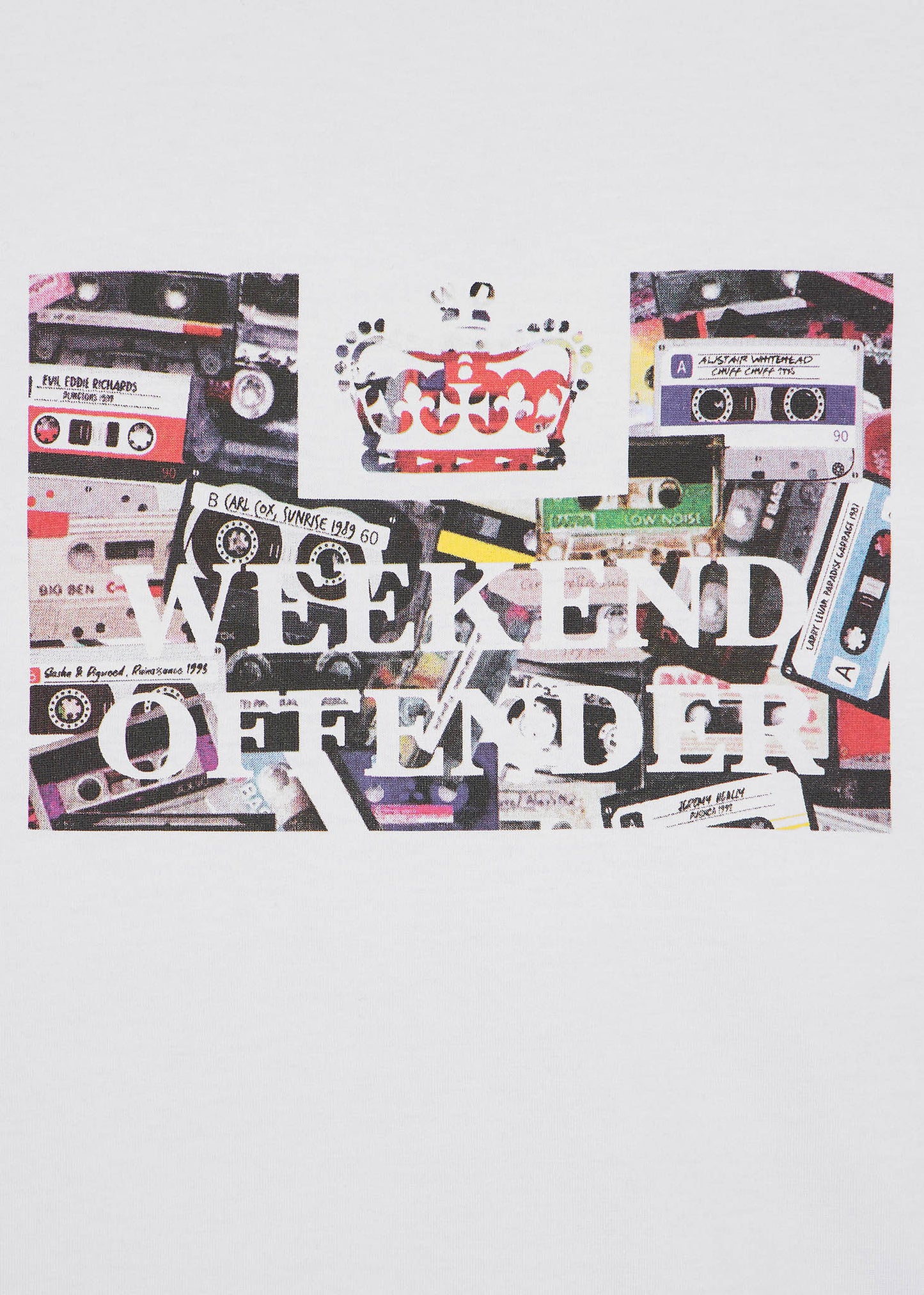Weekend Offender T-shirts Keyte - white