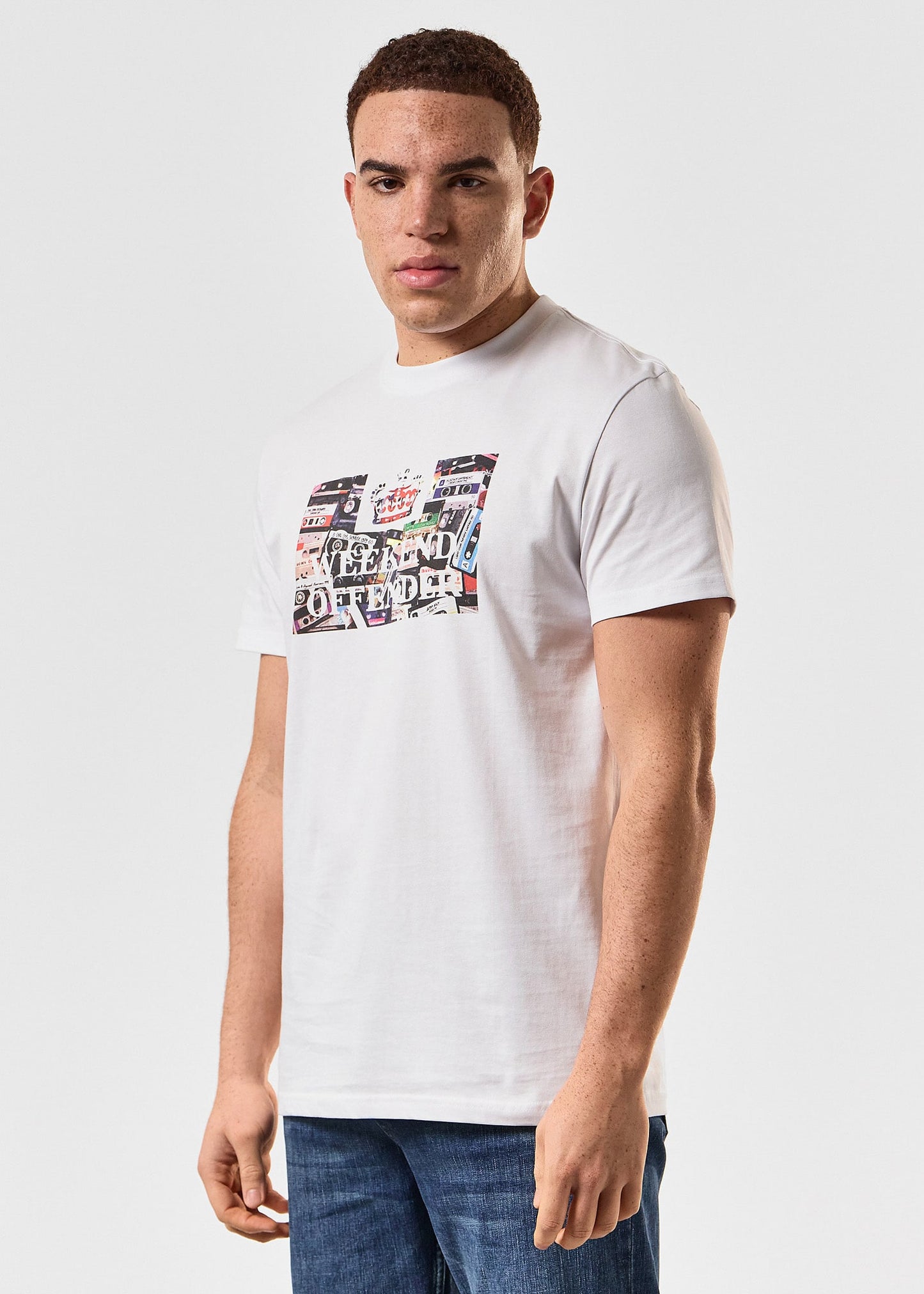 Weekend Offender T-shirts Keyte - white