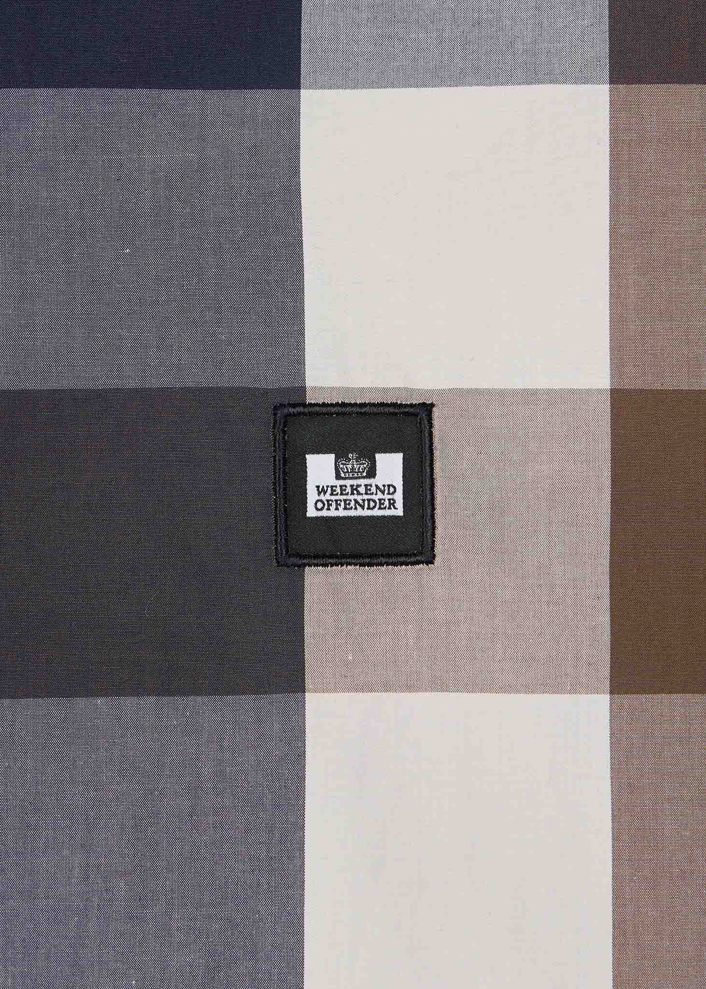 Weekend Offender Overhemden Lisbon - large house check
