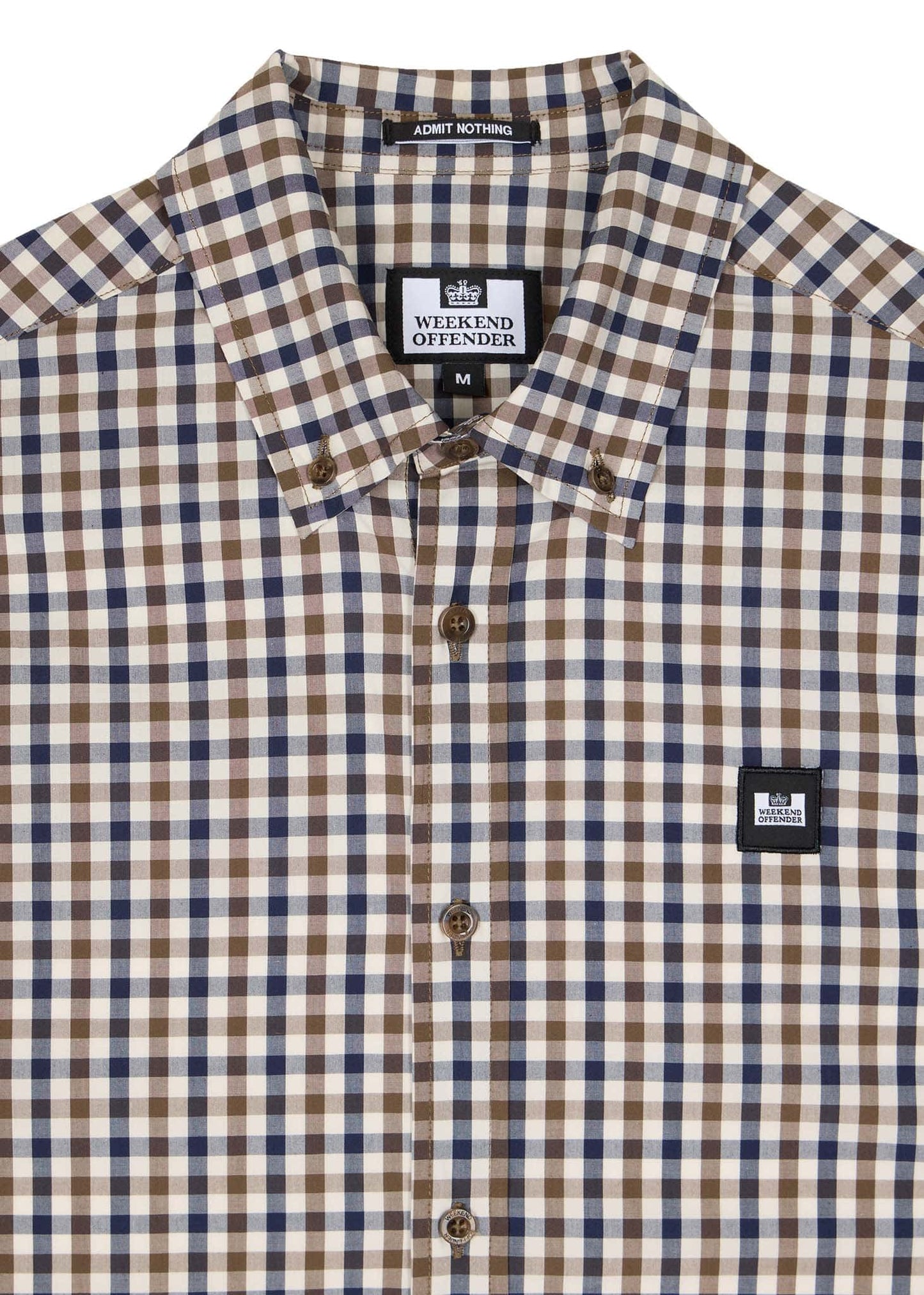 Weekend Offender Overhemden Lisbon - mid house check