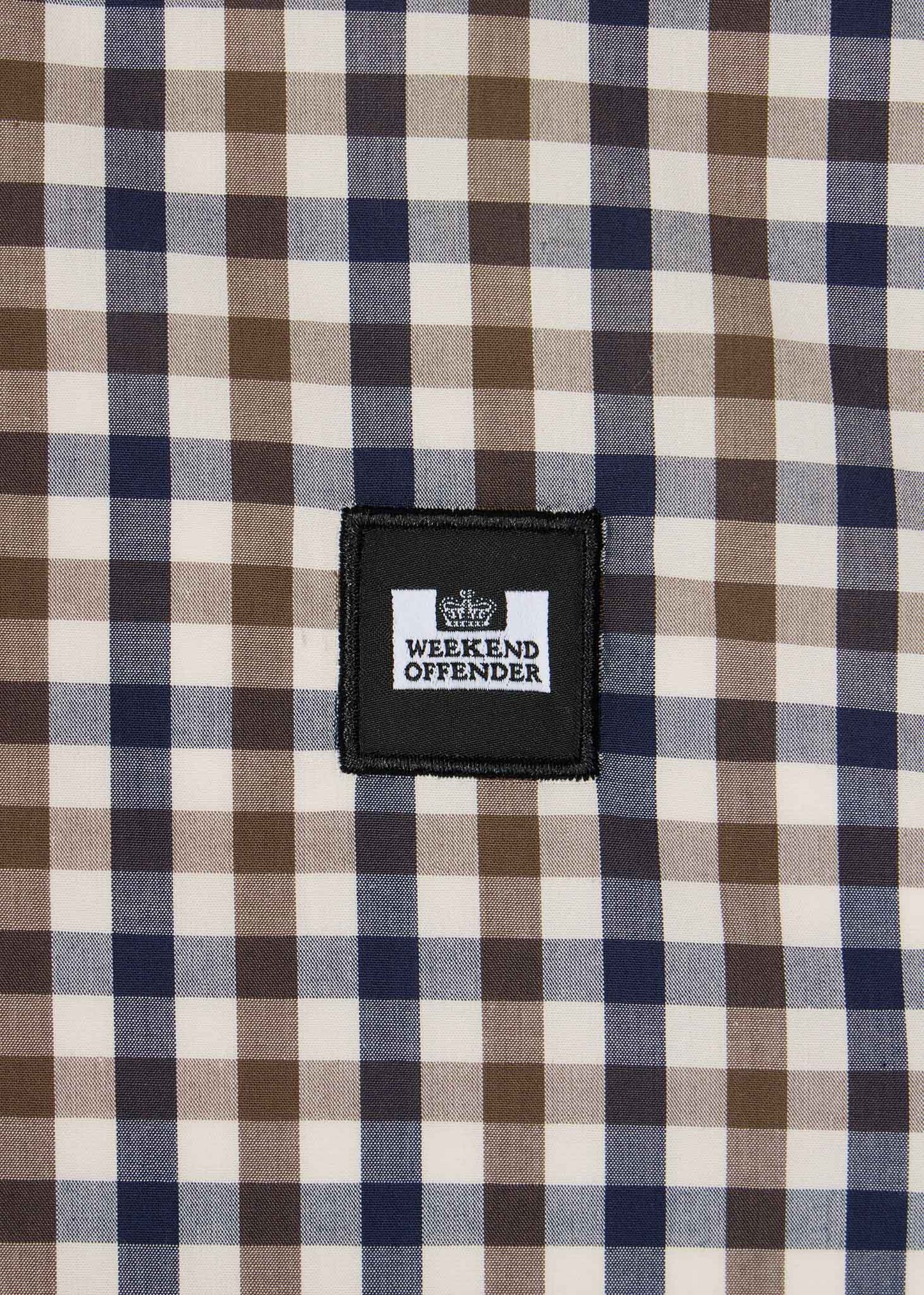 Weekend Offender Overhemden Lisbon - mid house check