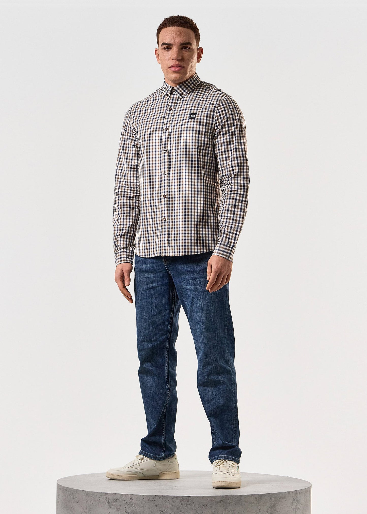 Weekend Offender Overhemden Lisbon - mid house check