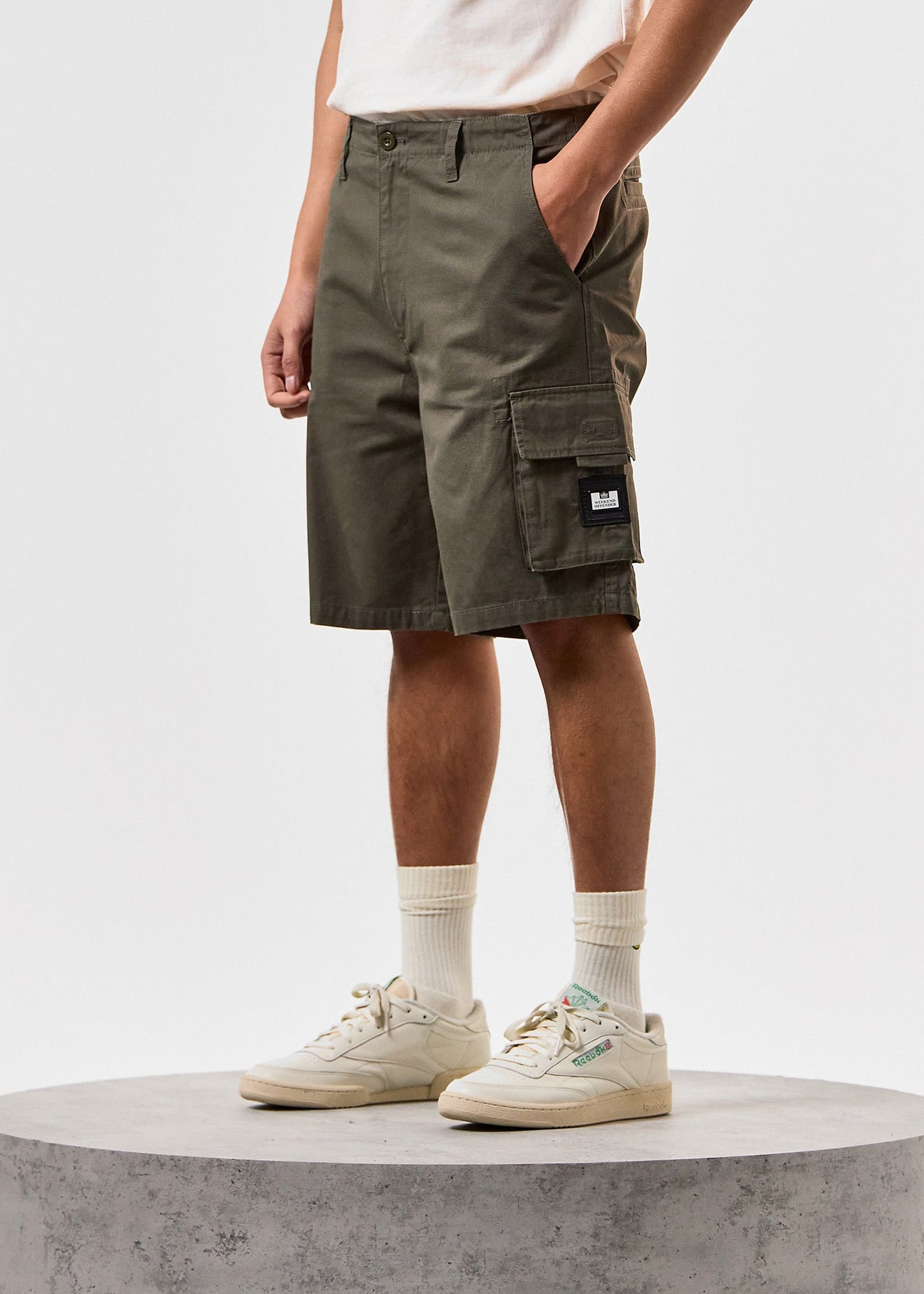 Weekend Offender Korte Broeken Mascia - castle green
