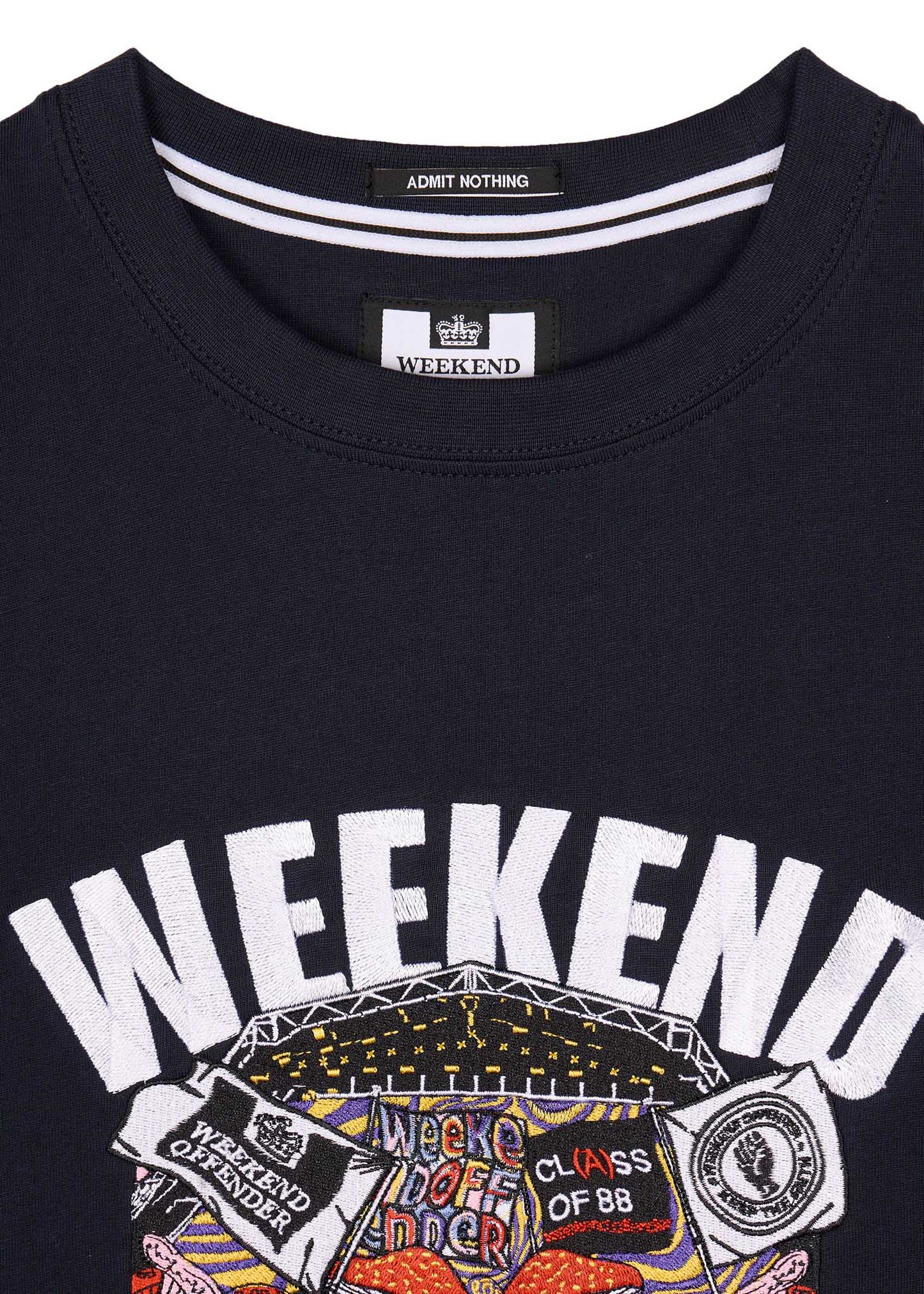 Weekend Offender T-shirts Pyramid - navy