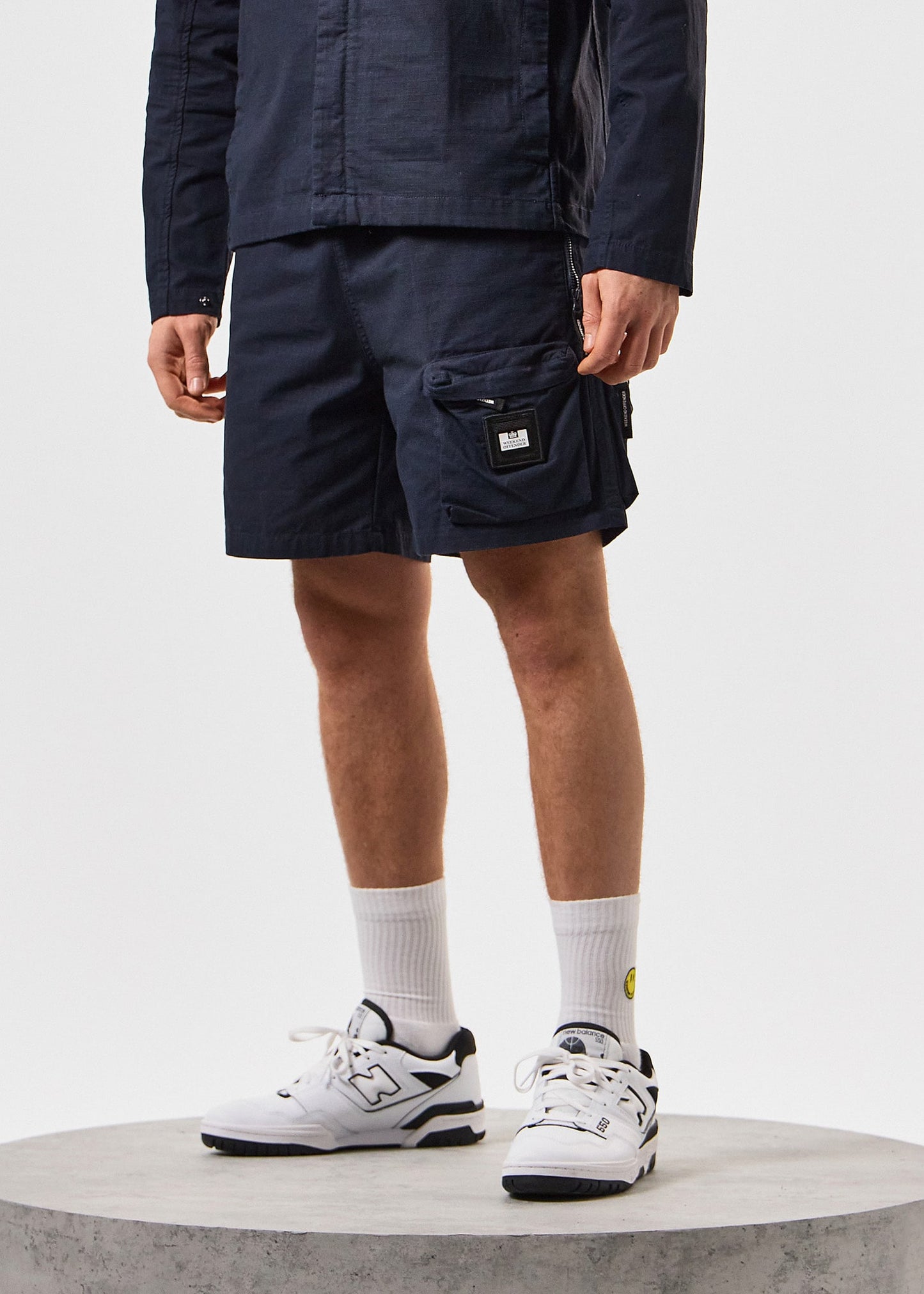 Weekend Offender Korte Broeken Sunrise hills - navy