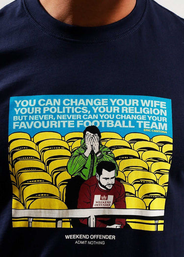 Weekend Offender T-shirts  Eric - Navy