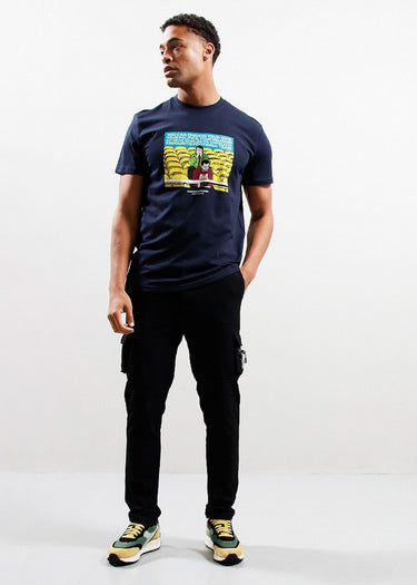 Weekend Offender T-shirts  Eric - Navy