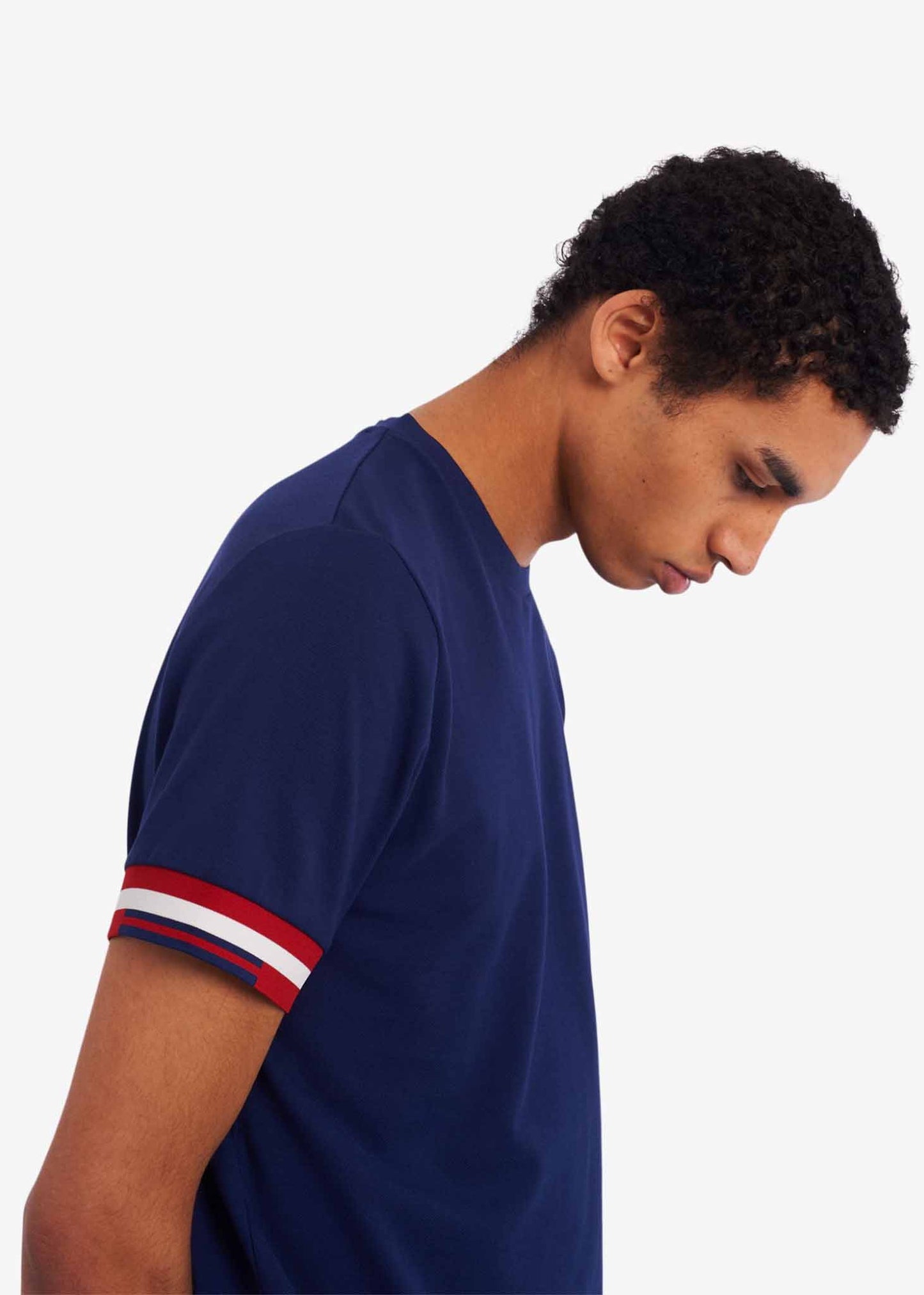 Fred Perry T-shirts  Abstract cuff t-shirt - french navy 