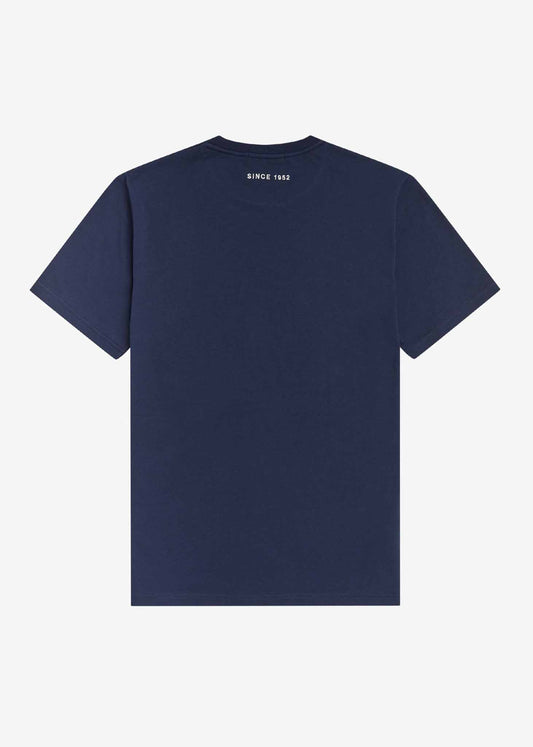 Fred Perry T-shirts  Tonal graphic t-shirt - carbon blue 