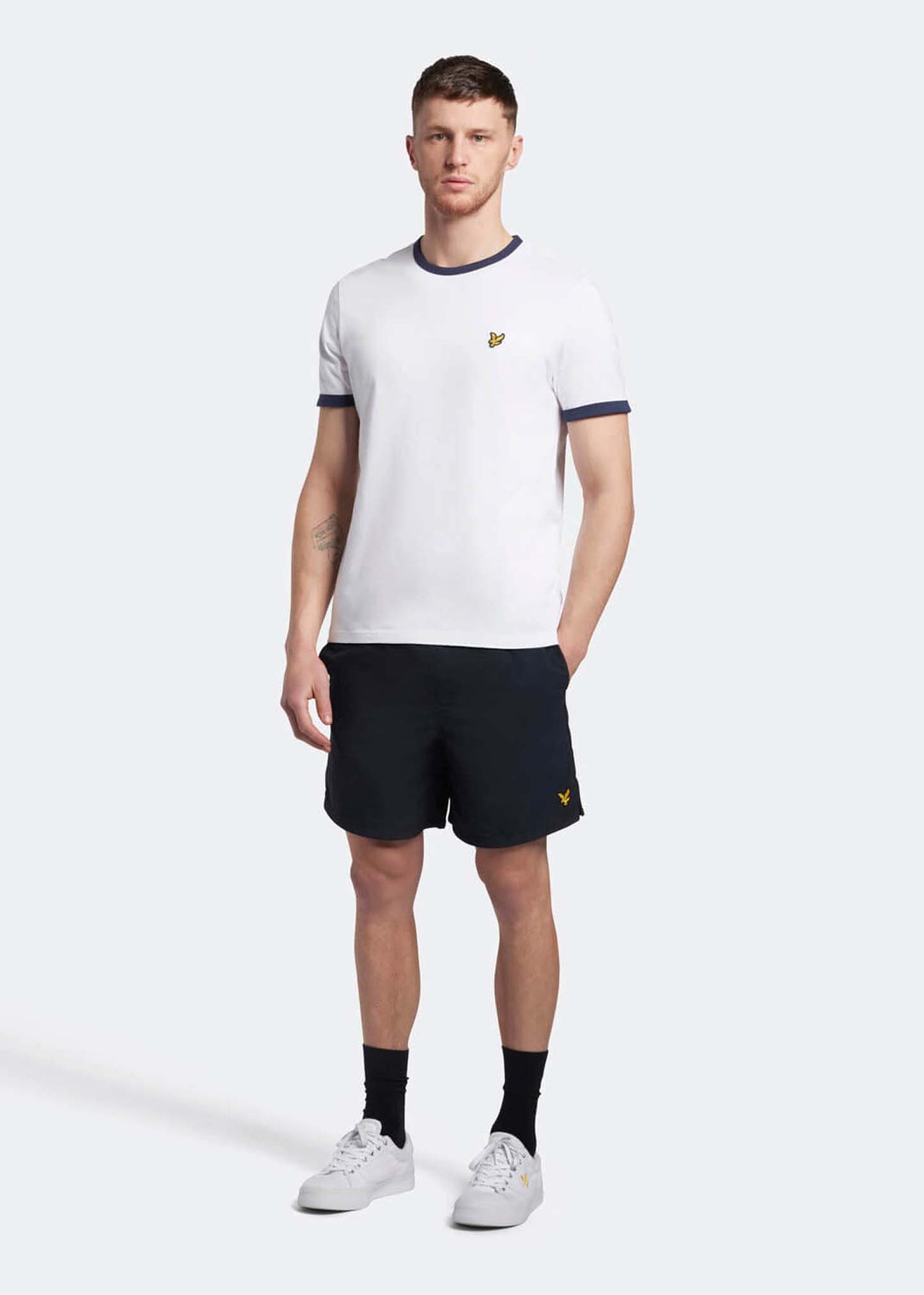 Lyle & Scott Zwembroeken Plain swimshort - dark navy