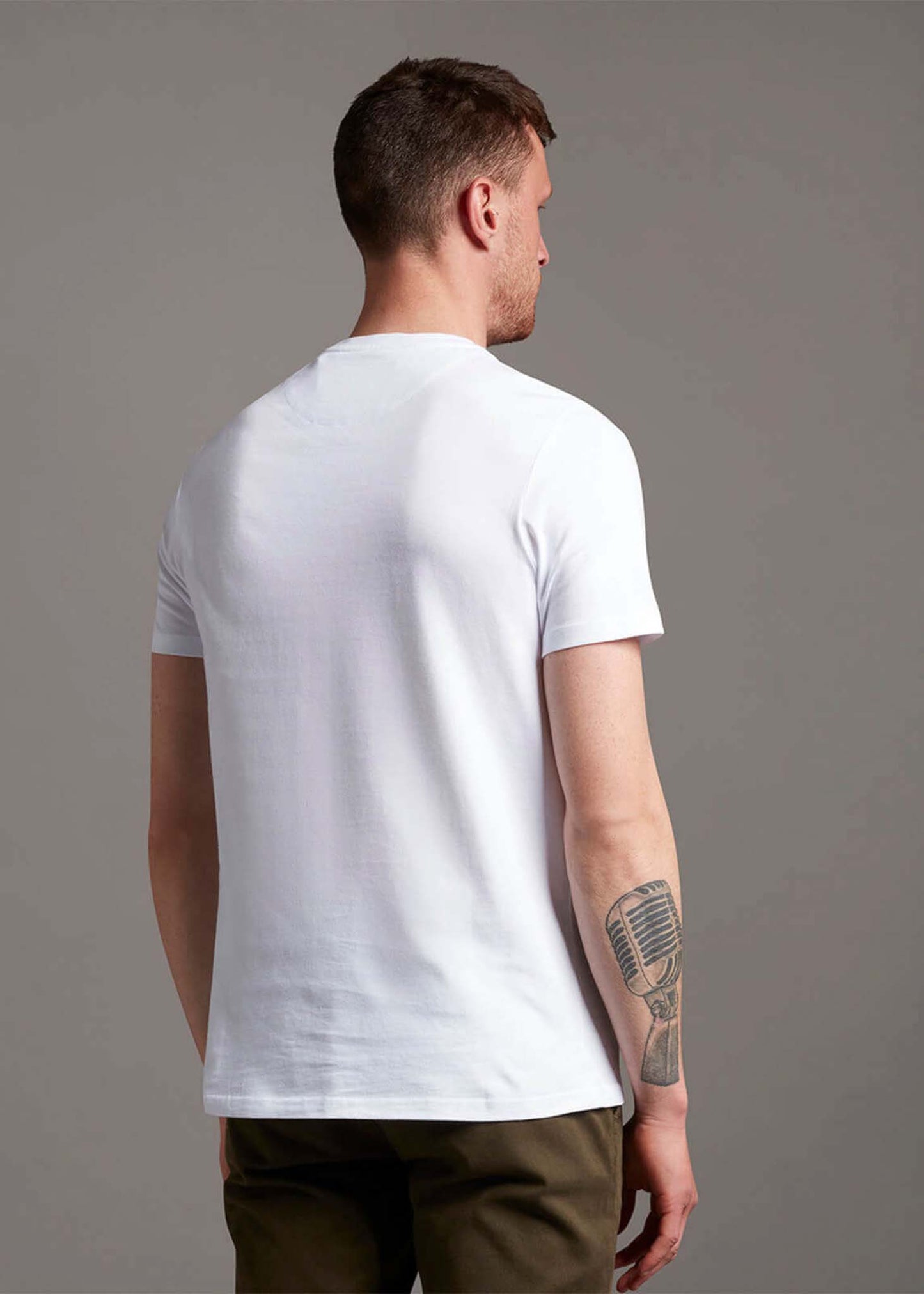 Lyle & Scott T-shirts  Plain t-shirt - white 