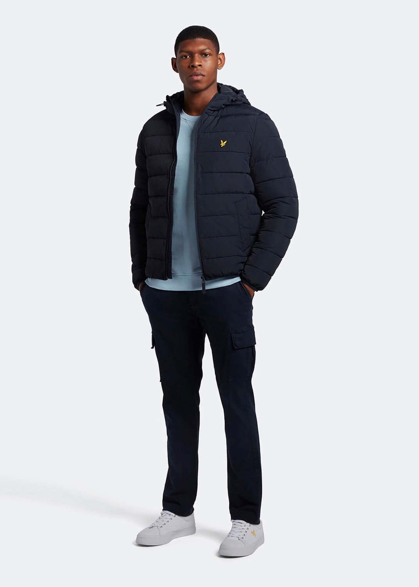 Lyle and Scott jacket navy