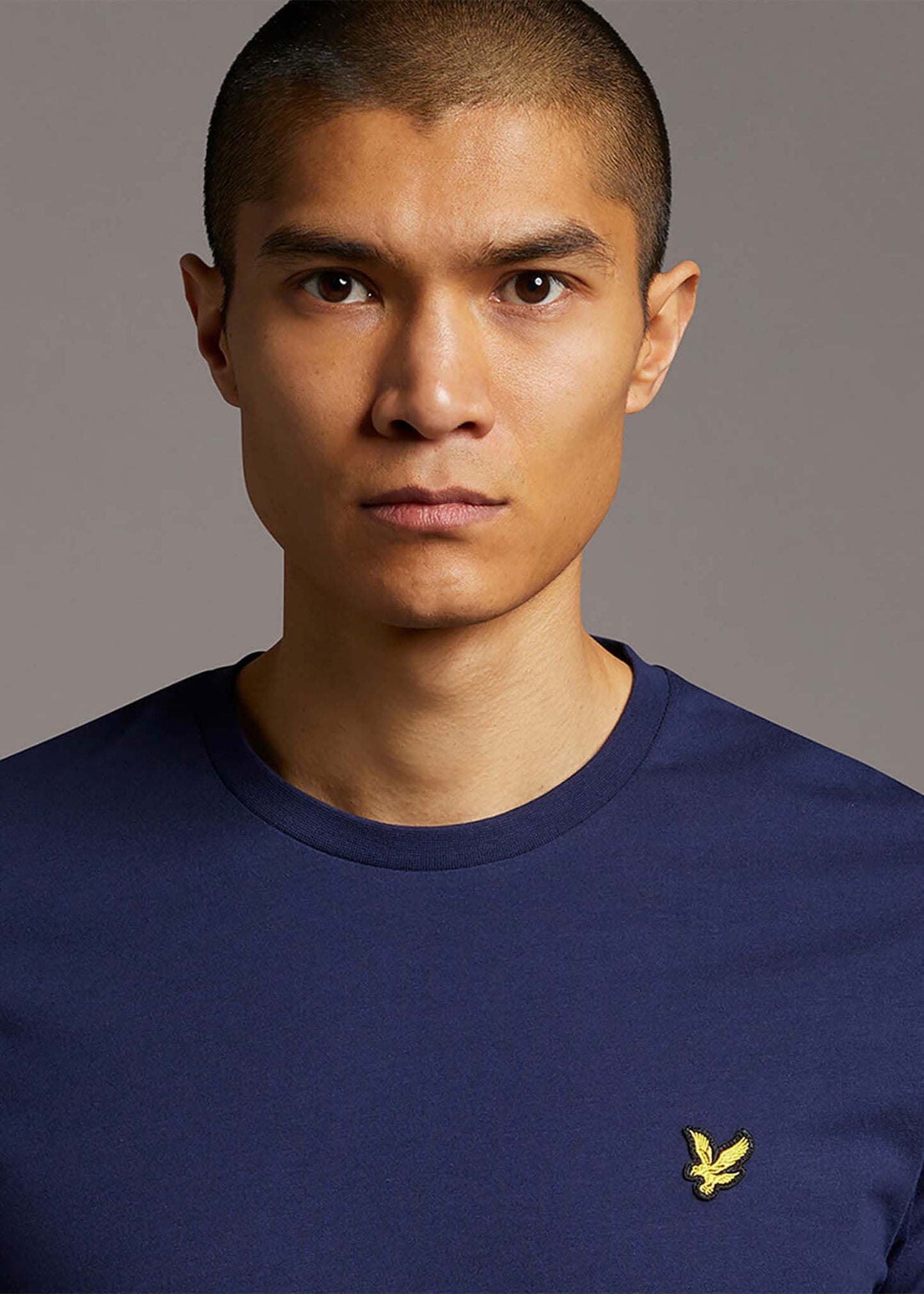 Lyle and Scott longsleeve tee navy