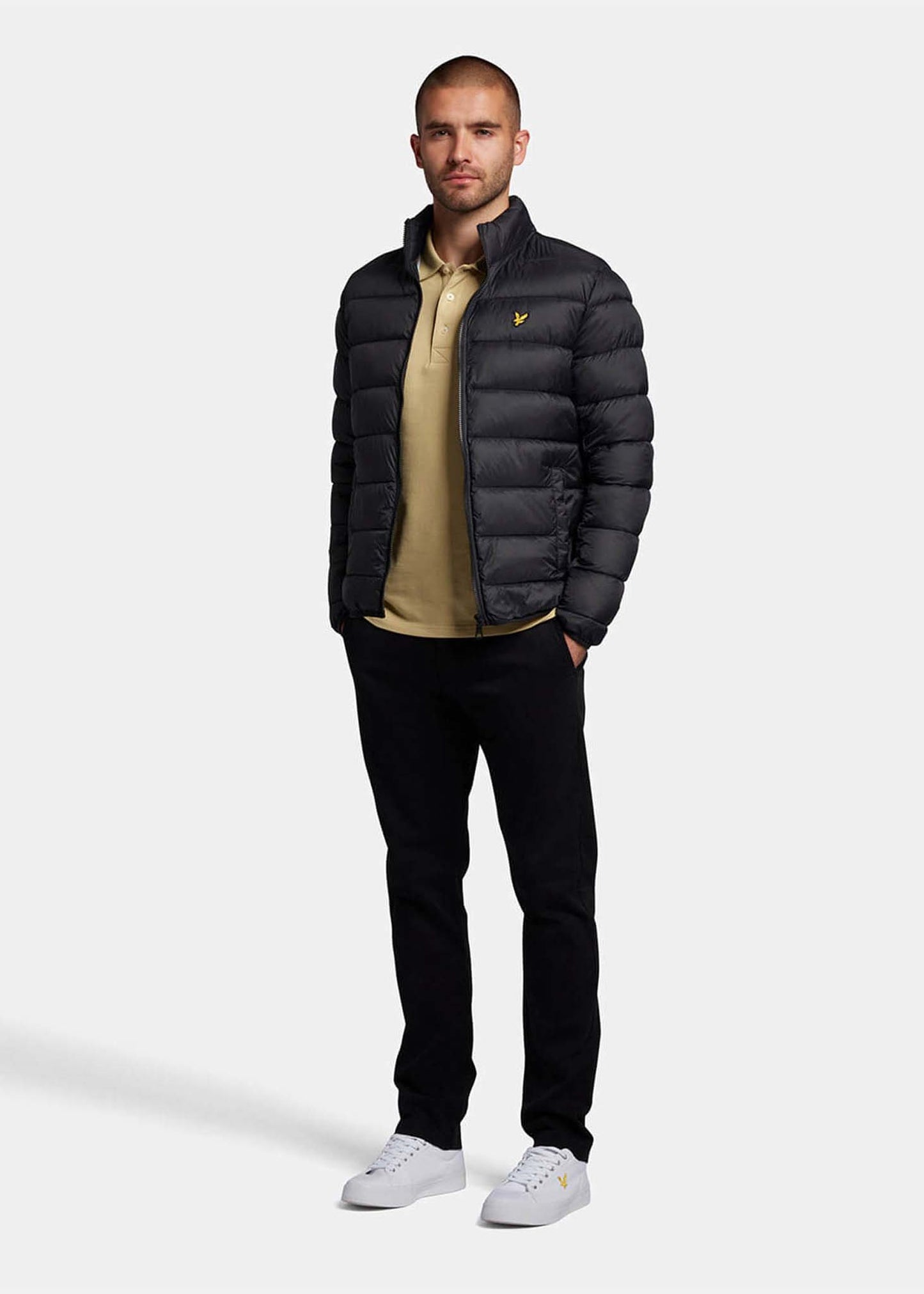 Lyle & Scott Jassen  Lightweight padded jacket - jet black 