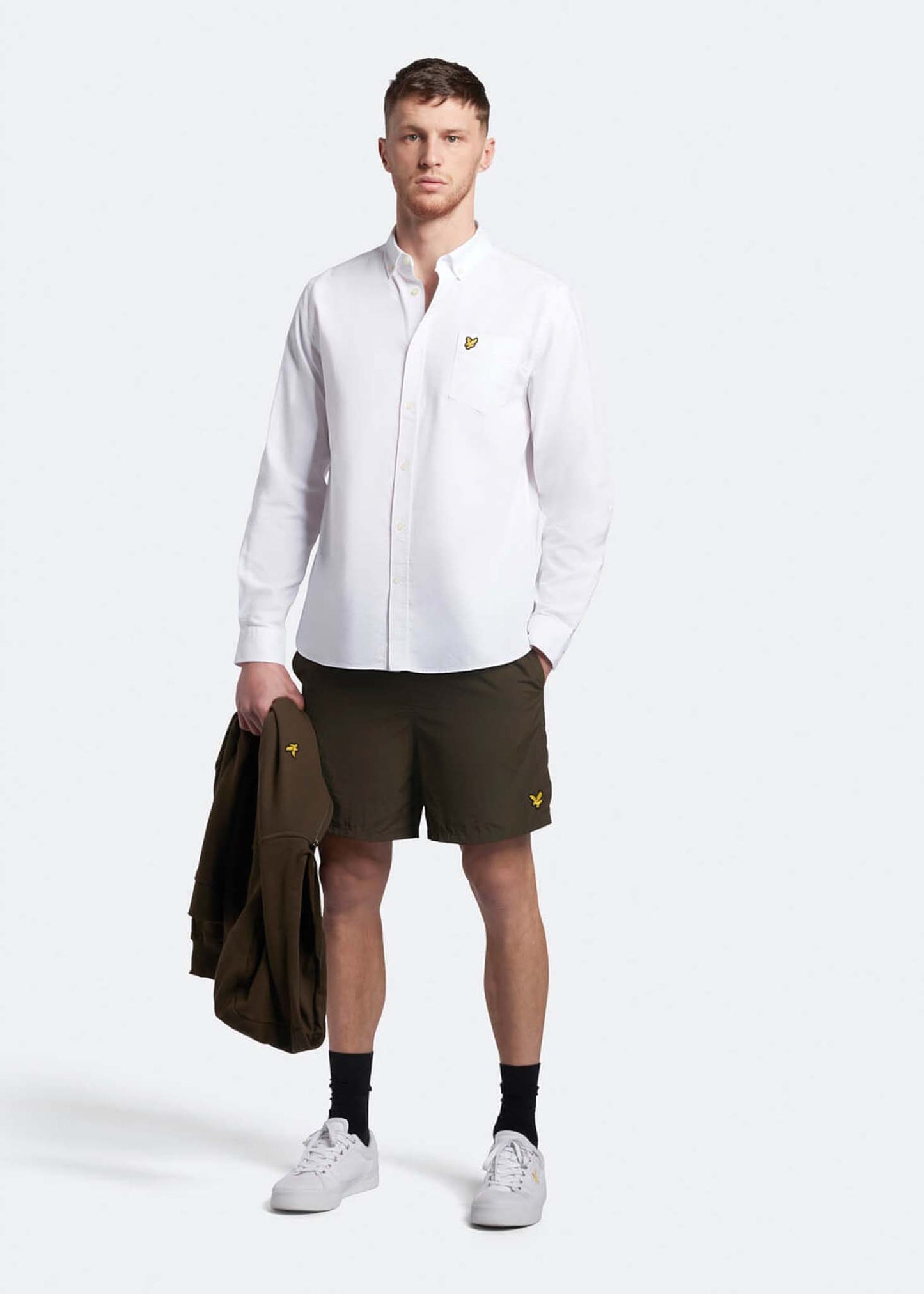Lyle and Scott shirt white